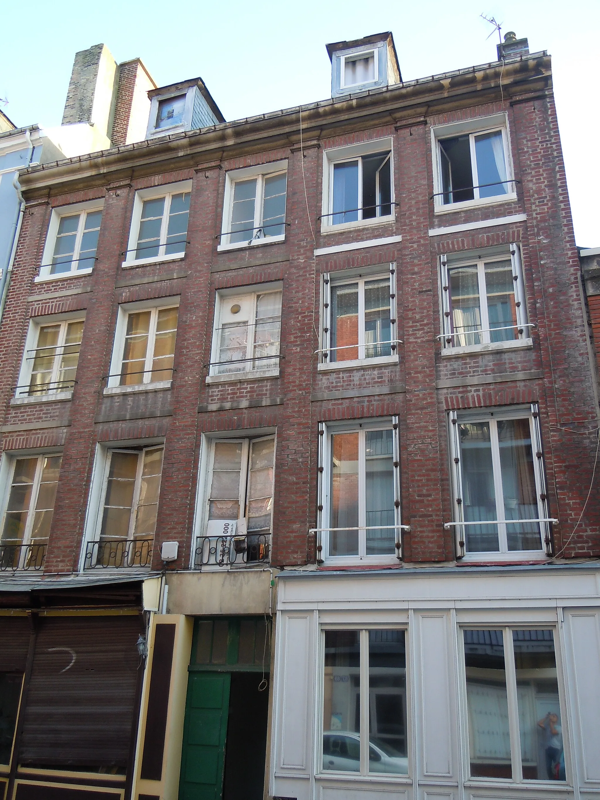 Photo showing: Immeuble, 50 rue Dauphine (Le Havre)