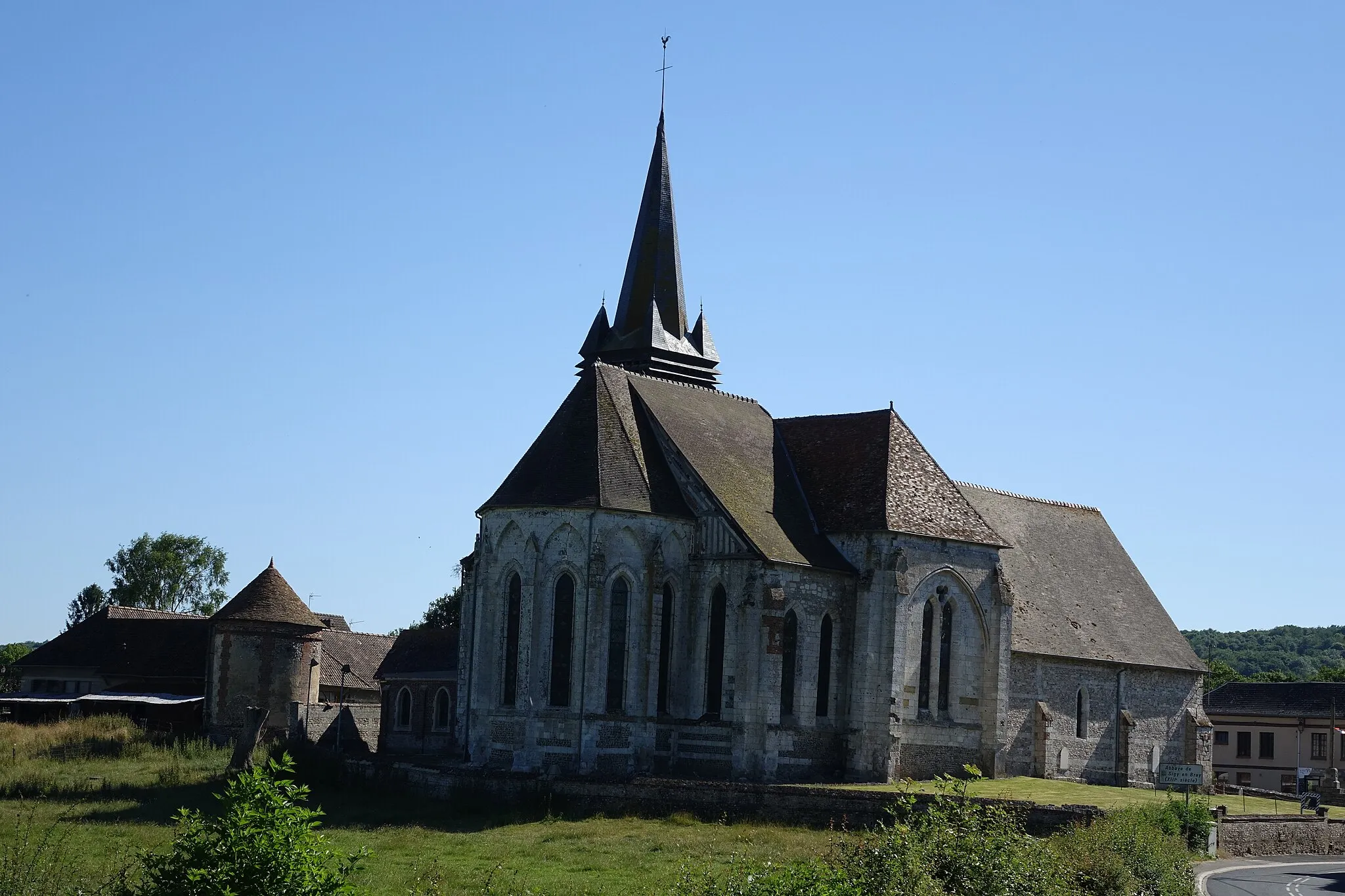 Photo showing: This building is indexed in the base Mérimée, a database of architectural heritage maintained by the French Ministry of Culture, under the reference PA00101060 .