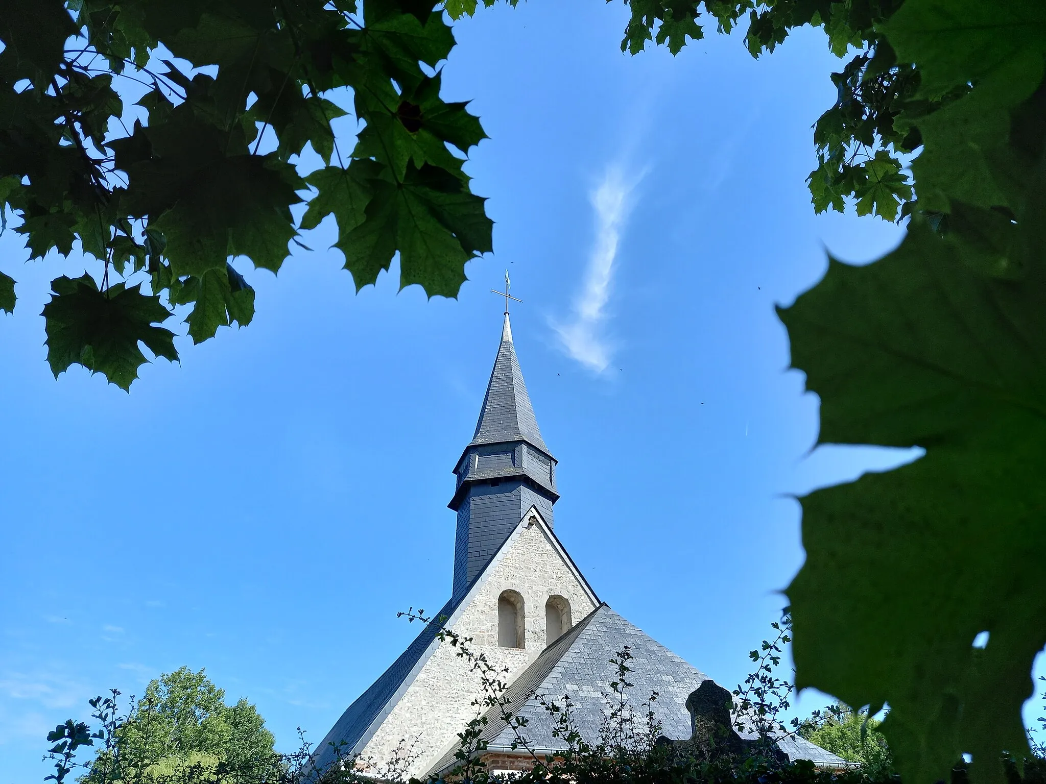 Photo showing: église Saint-Paterne de Calleville-les-Deux-églises (église située en Seine-Maritime, en France)