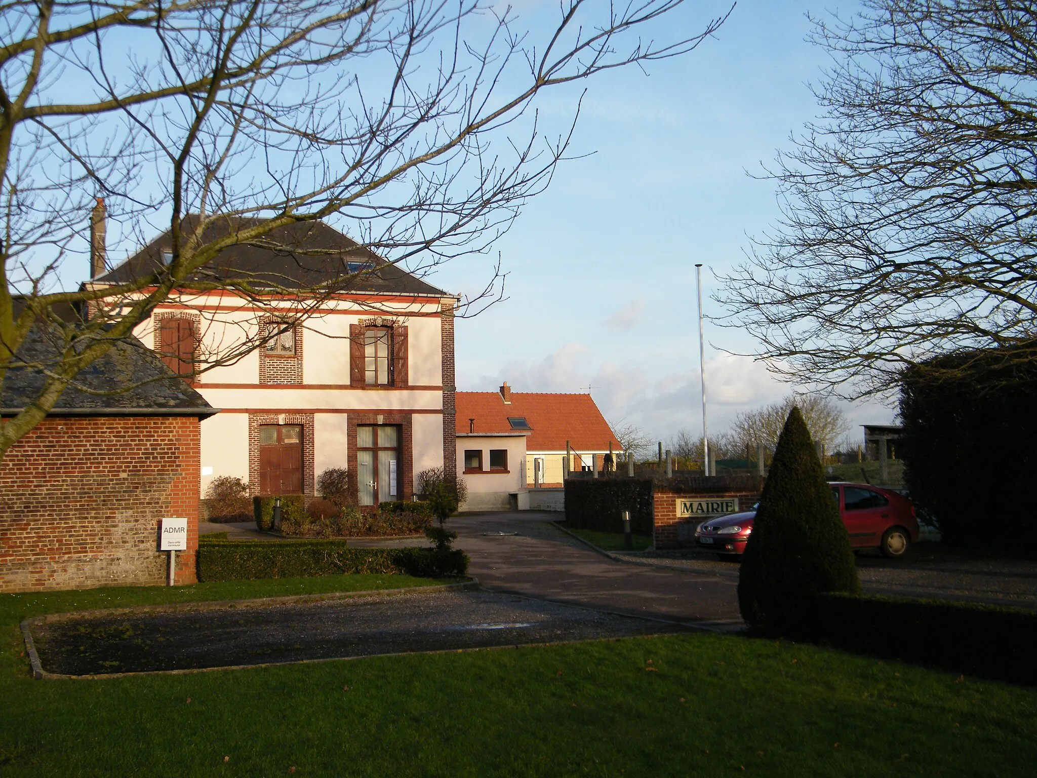 Photo showing: Mairie de Canehan, Seine-Maritime, France.