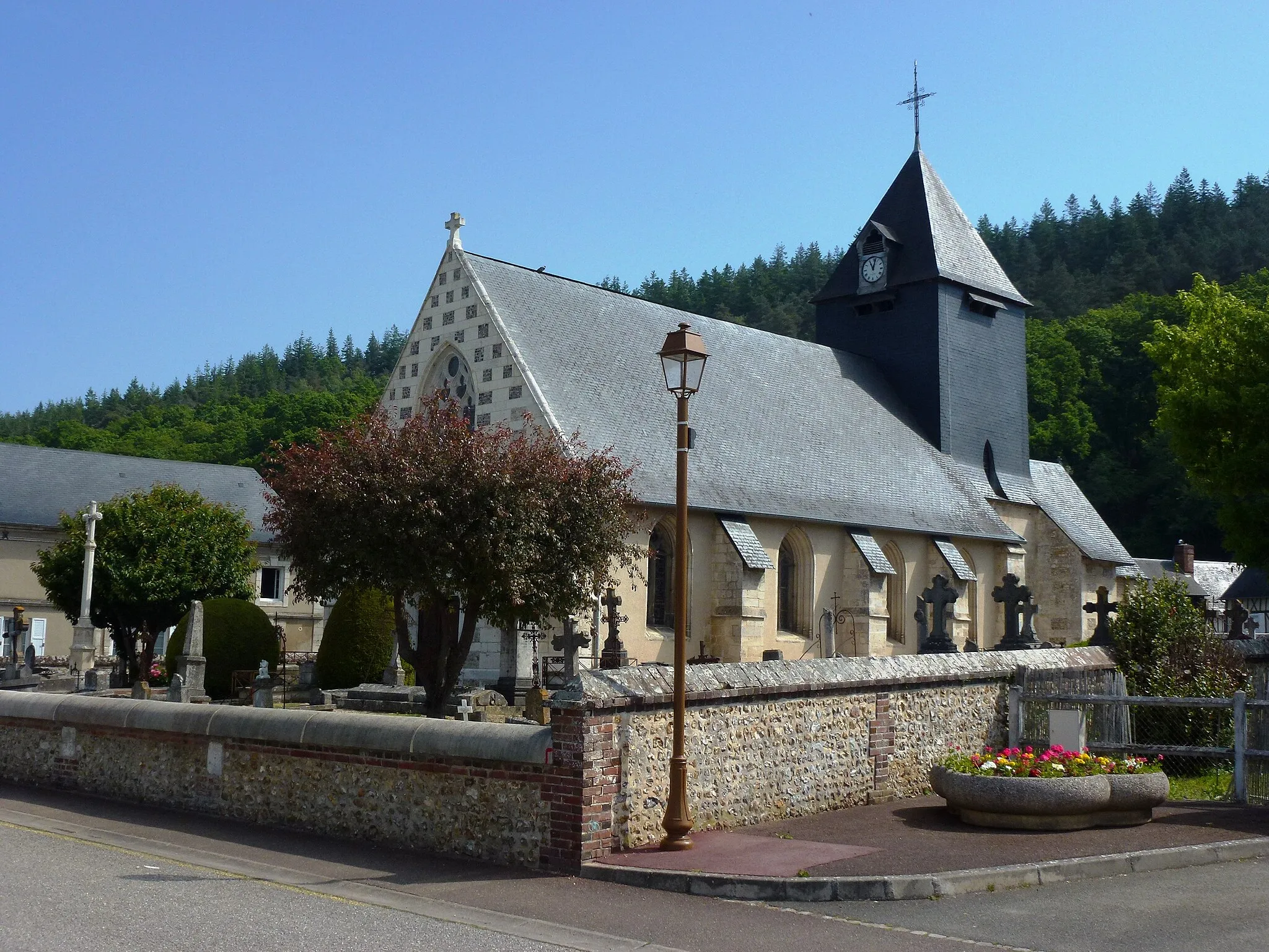 Photo showing: Nassandres (Eure, Fr) église Saint-André