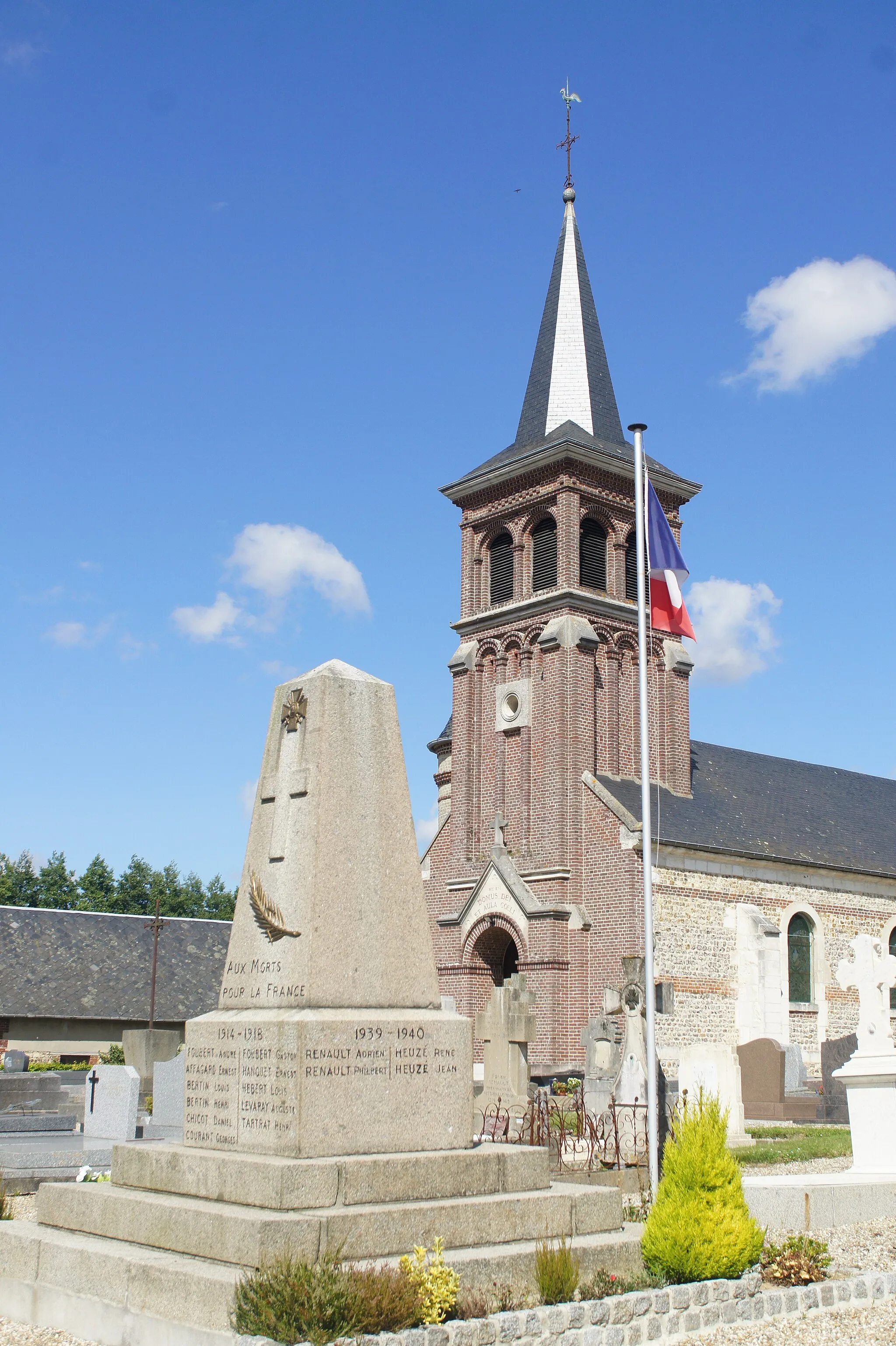 Photo showing: Église de Grainville-Ymauville