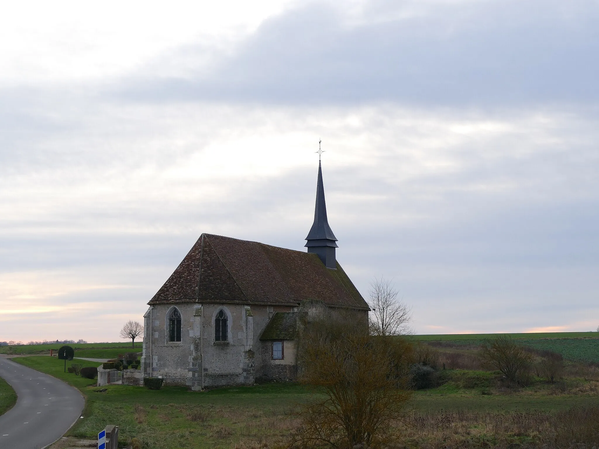 Photo showing: Saint-Peter's church in Courdemanche (Eure, Normandie, France).