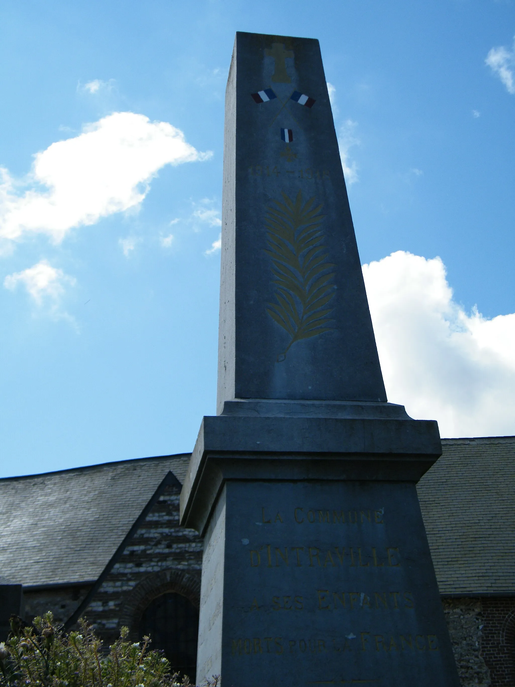 Photo showing: Intraville, Seine-Maritime, France, monument