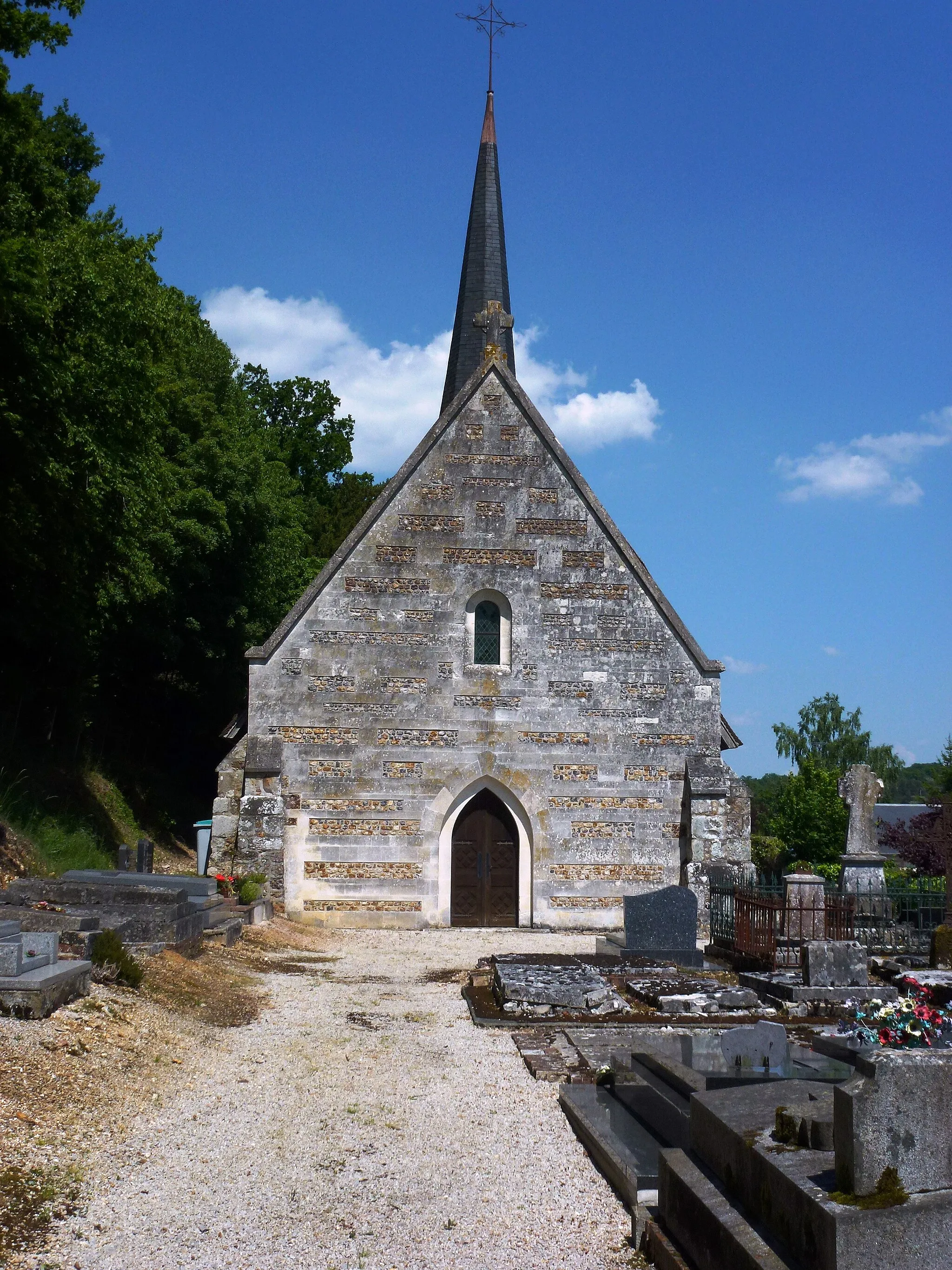 Photo showing: Ajou (Eure, Fr) église Notre-Dame