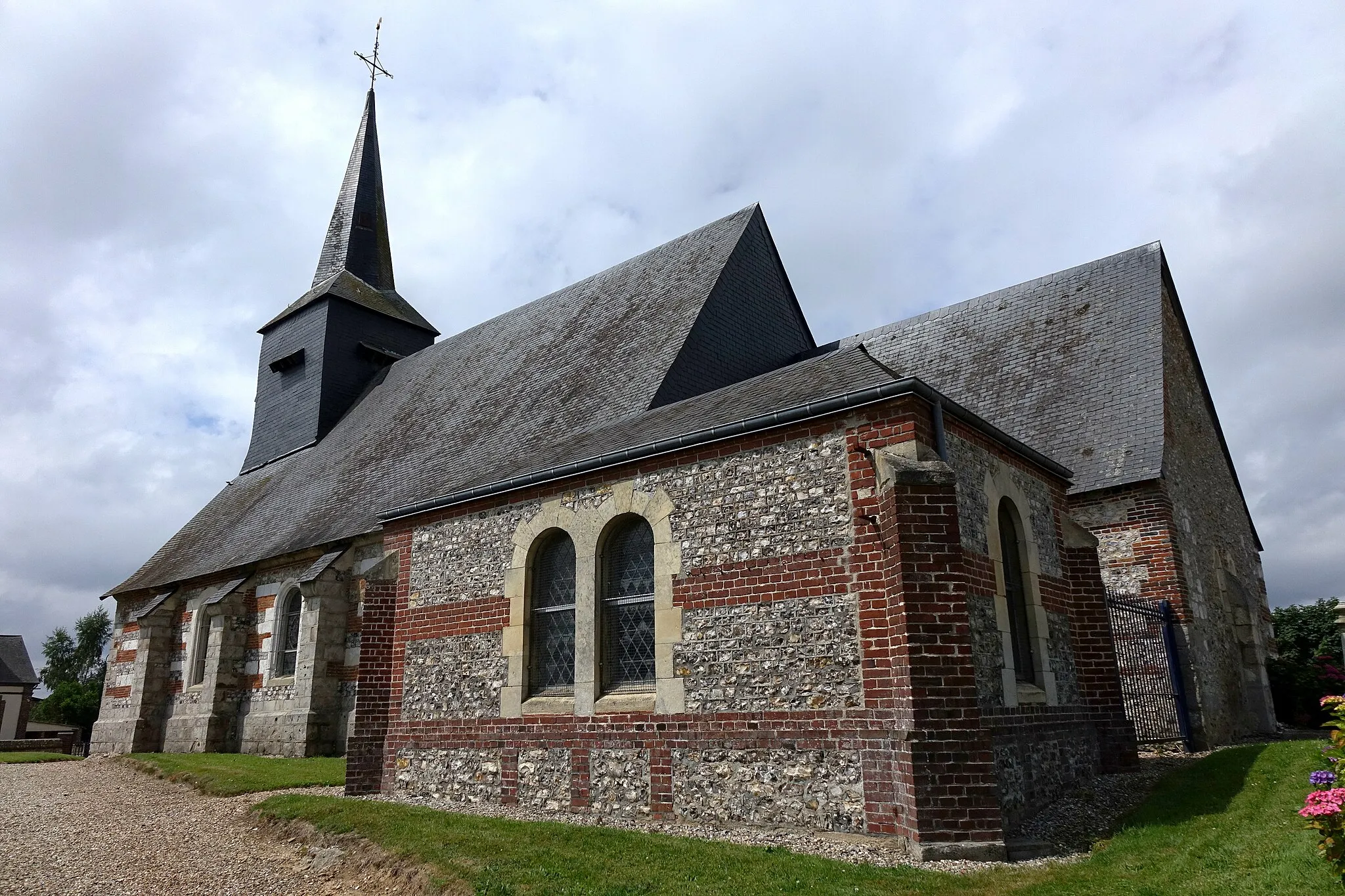 Photo showing: Église de Maucomble, Seine-Maritime, France