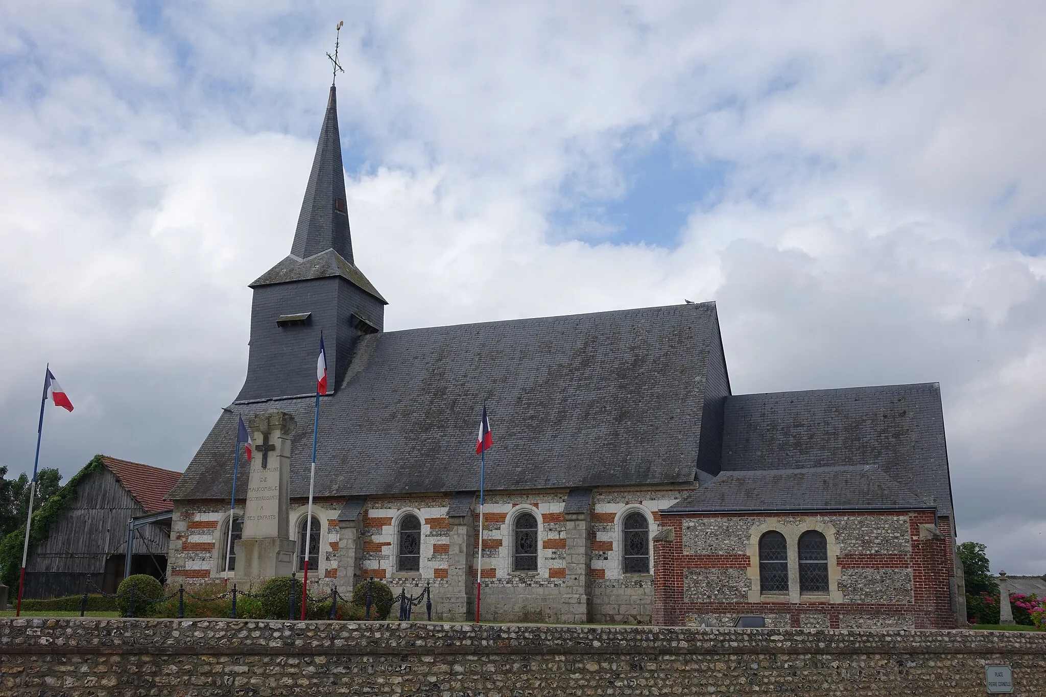 Photo showing: Église de Maucomble, Seine-Maritime, France