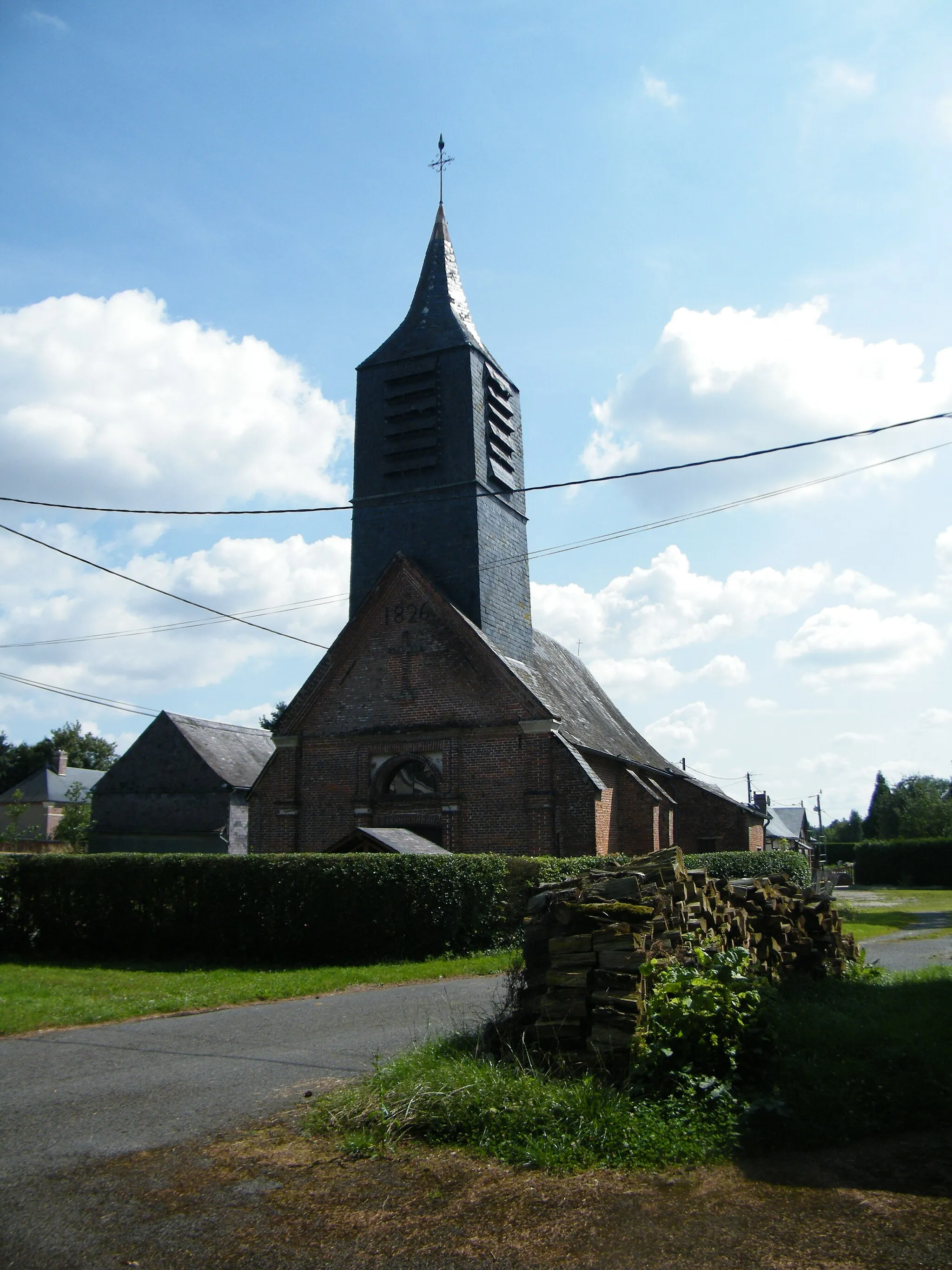 Photo showing: église.