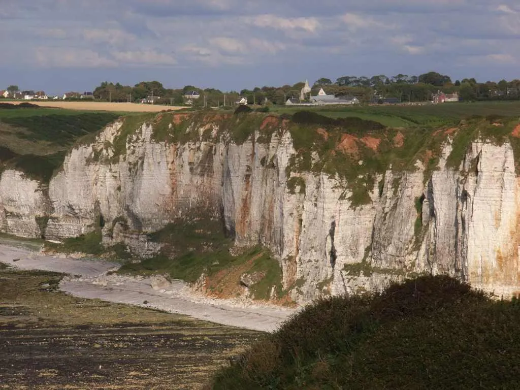 Photo showing: Criquebeuf-en-Caux, FR, View form the cliffs of Yport