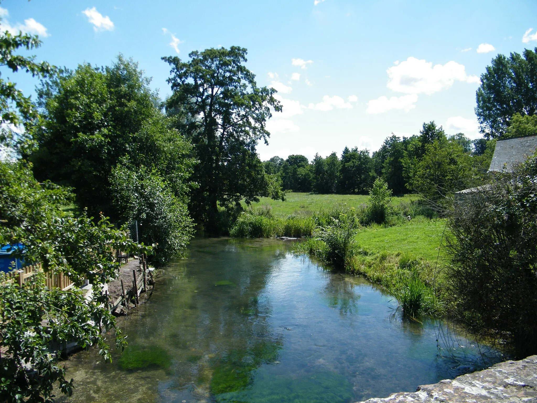 Photo showing: Douvrend, Seine-Maritime, France, rivière, amont