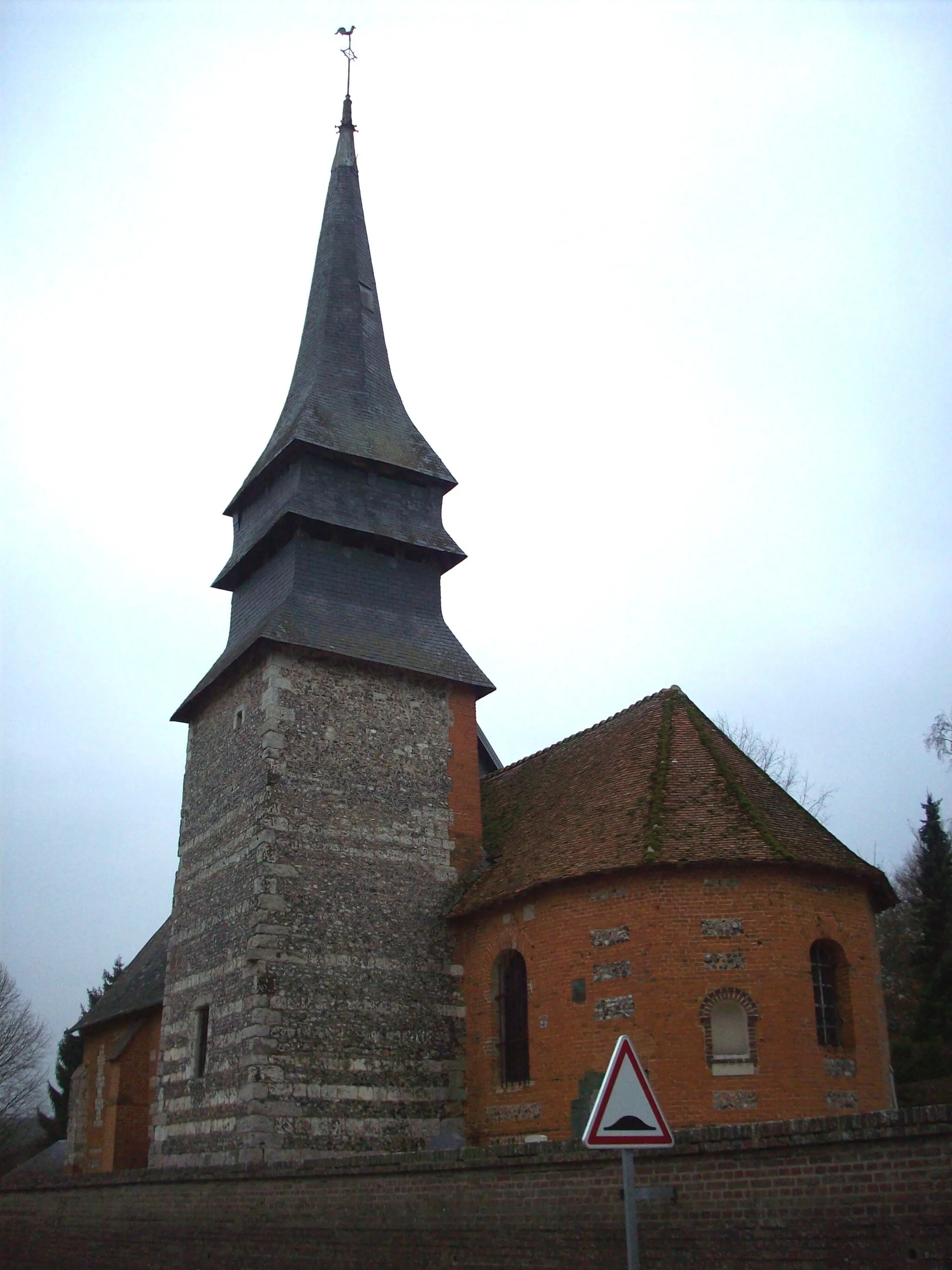 Photo showing: Eglise de Morville-sur-Andelle.