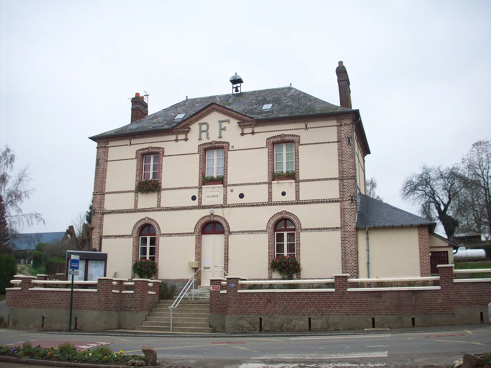 Photo showing: Mairie de Morville-sur-Andelle.