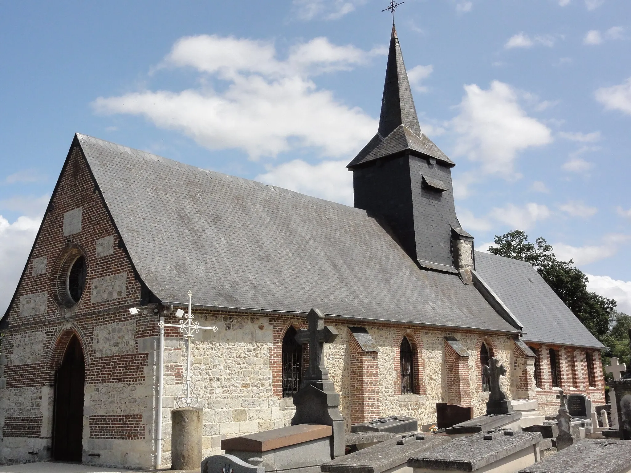 Photo showing: Prétot-Vicquemare (Seine-Mar.) église