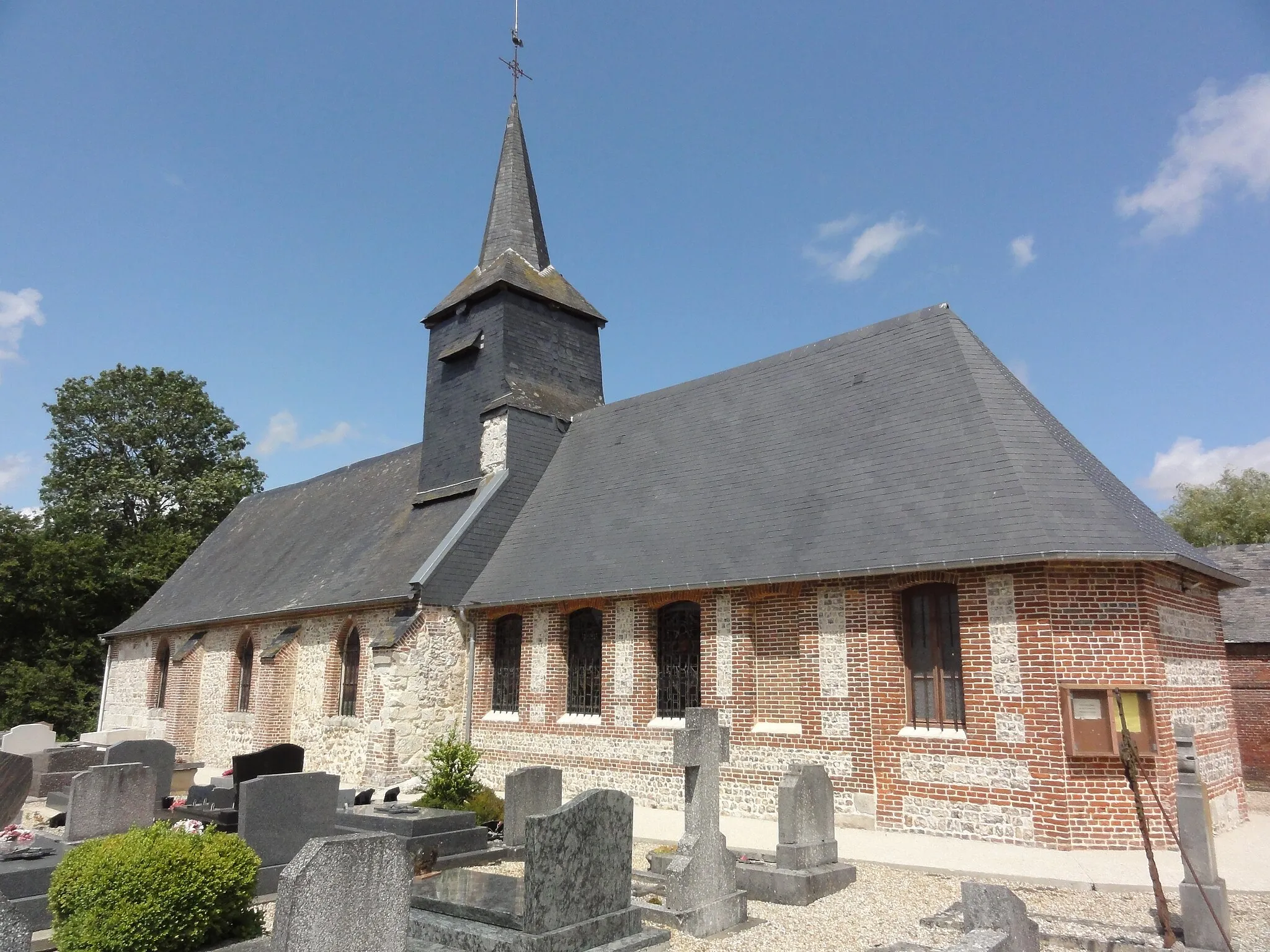 Photo showing: Prétot-Vicquemare (Seine-Mar.) église