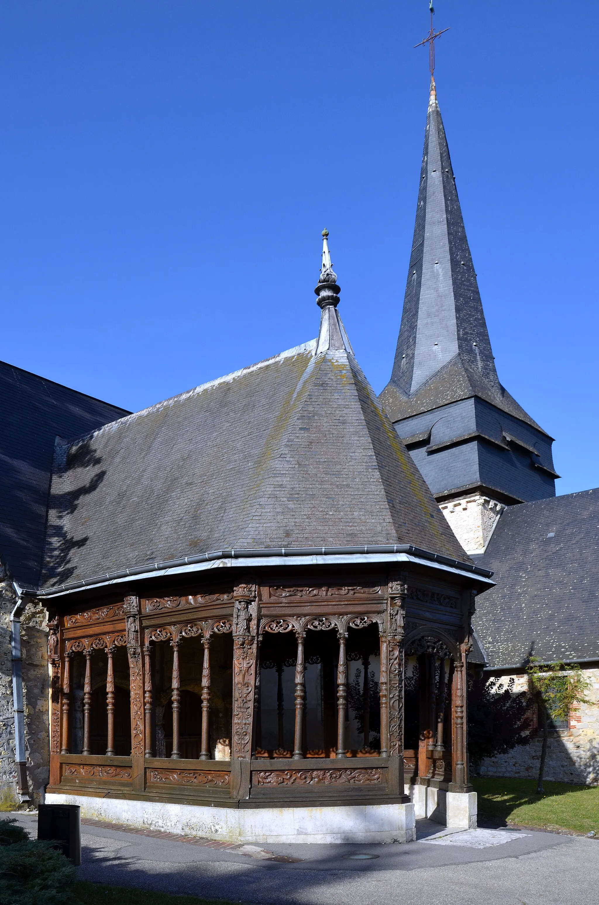 Photo showing: Church of Ry, Seine Maritime, Normandy, France