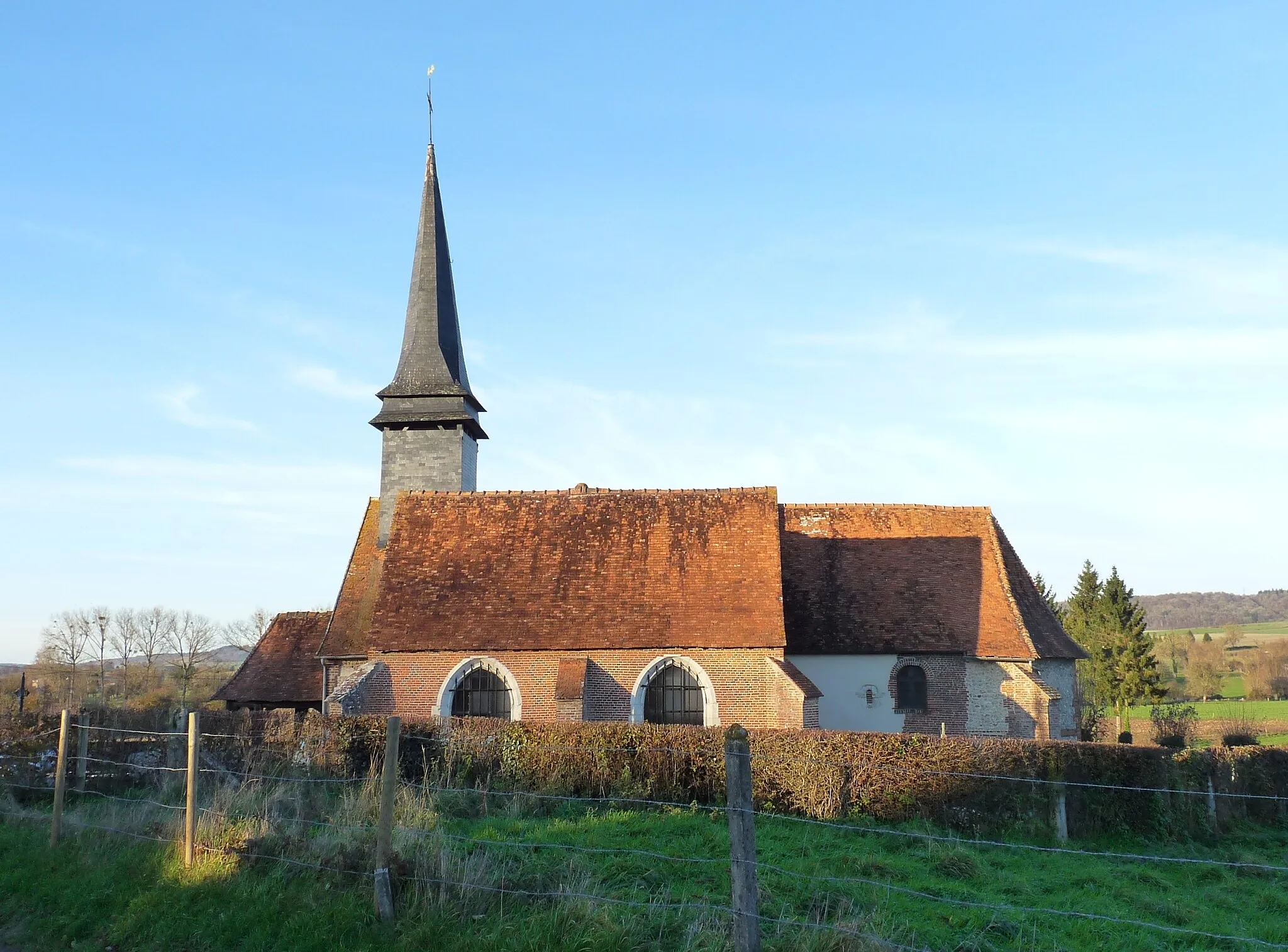 Photo showing: This building is inscrit au titre des monuments historiques de la France. It is indexed in the base Mérimée, a database of architectural heritage maintained by the French Ministry of Culture, under the reference PA76000019 .