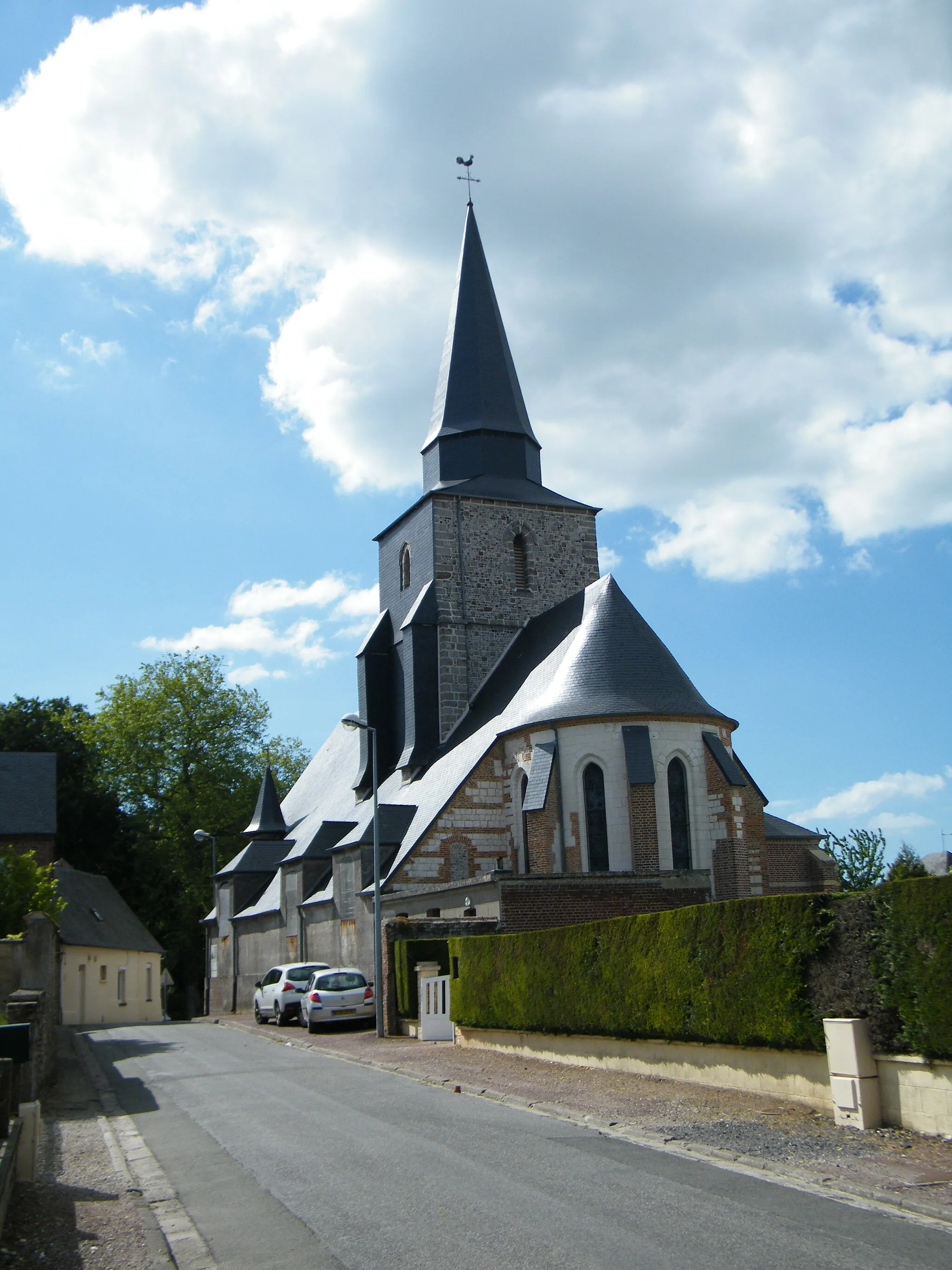 Photo showing: L'église.