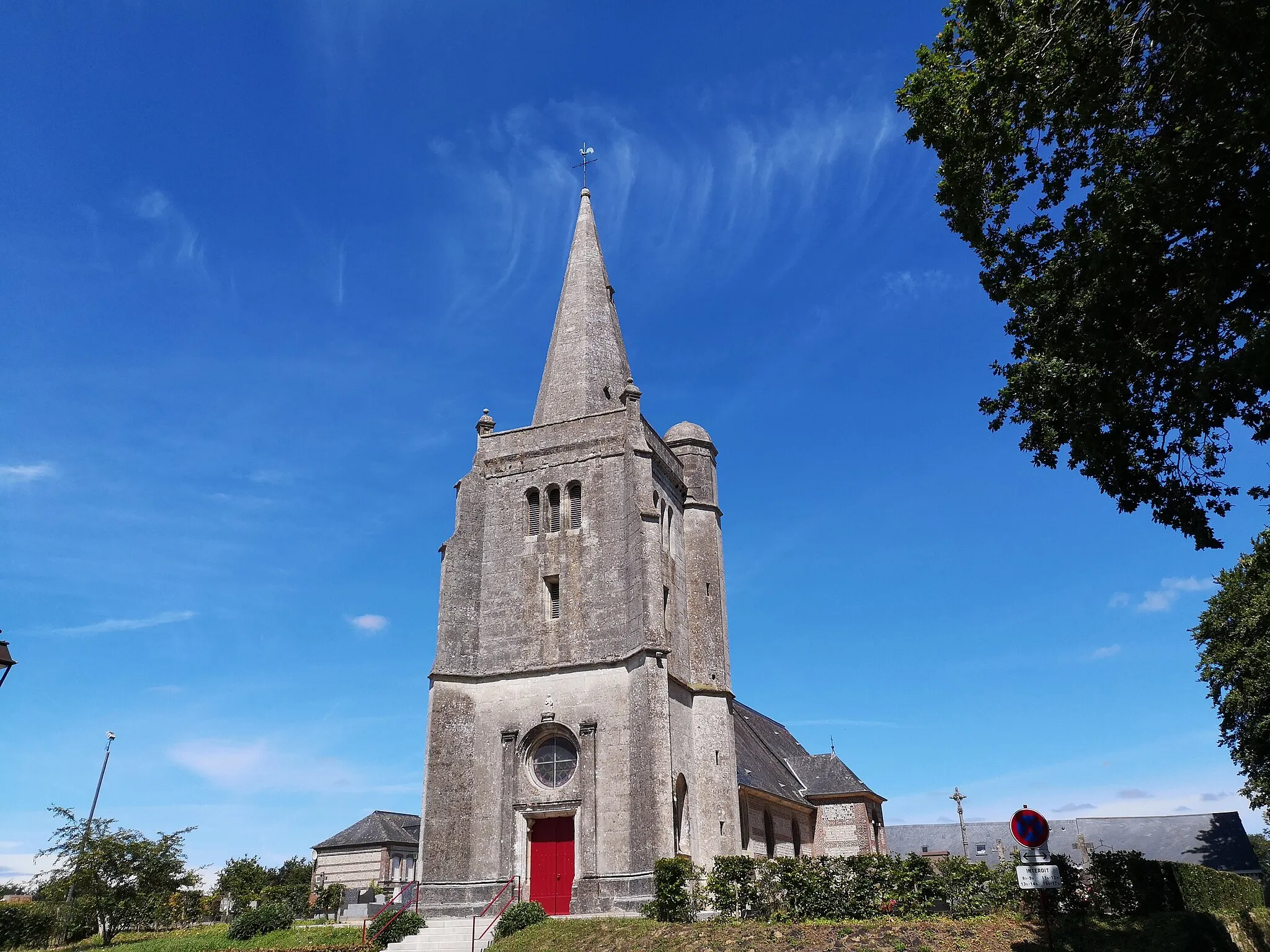 Photo showing: Église Saint-Martin-Saint-Éloi - Thiétreville - 76 - FR