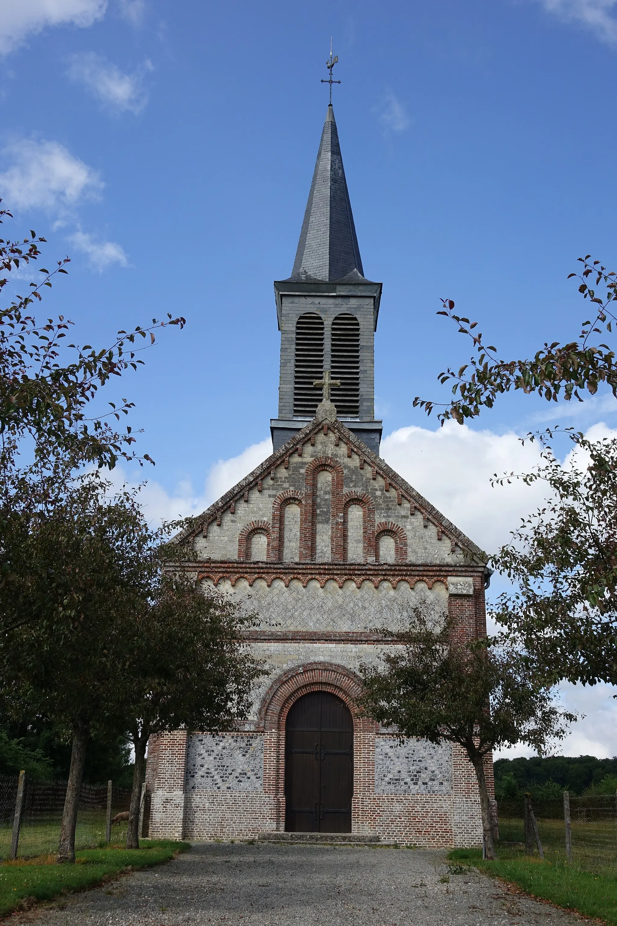 Photo showing: Église de Ventes-Saint-Rémy, Seine-Maritime, France