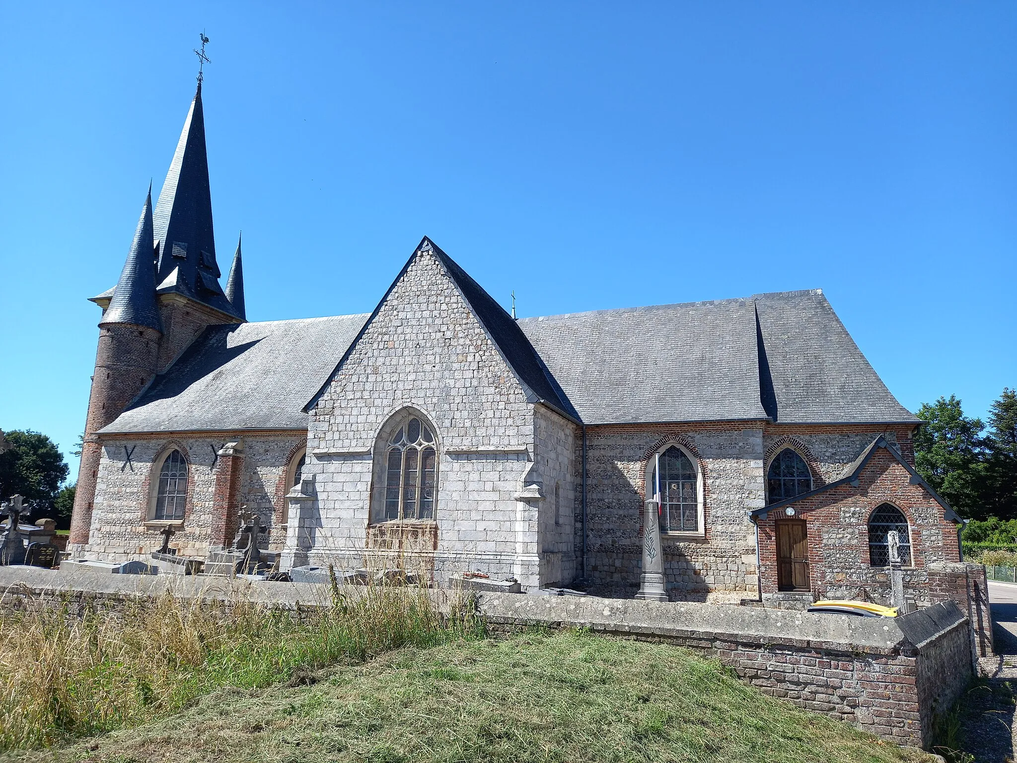 Photo showing: église Notre-Dame de Vénestanville (église située en Seine-Maritime, en France)