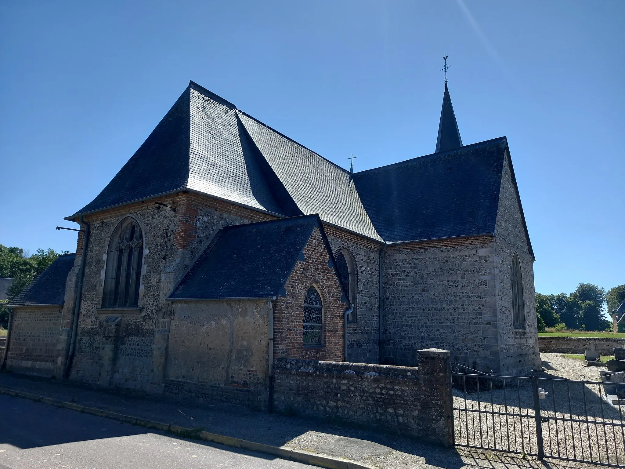 Photo showing: église Notre-Dame de Vénestanville (église située en Seine-Maritime, en France)