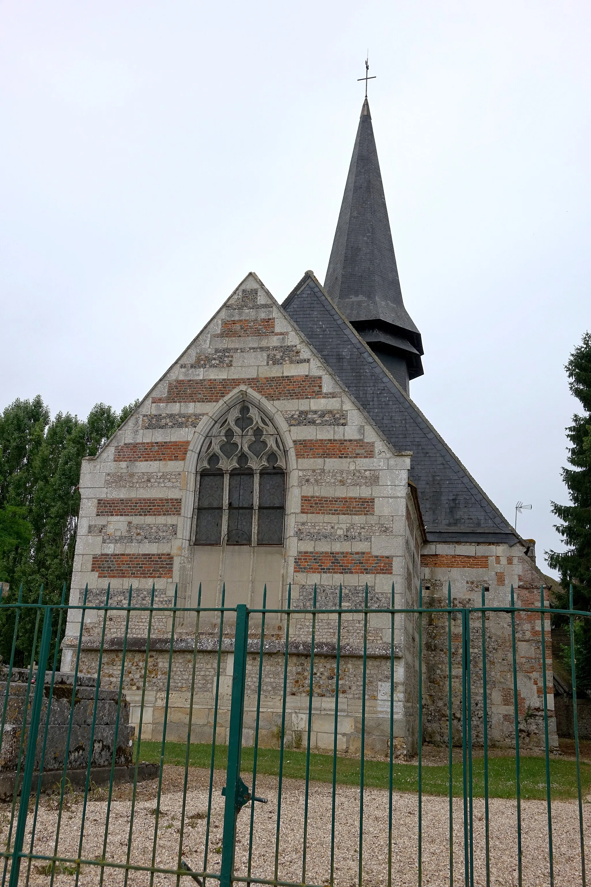 Photo showing: Église Notre-Dame, à Beaubray, Eure, France