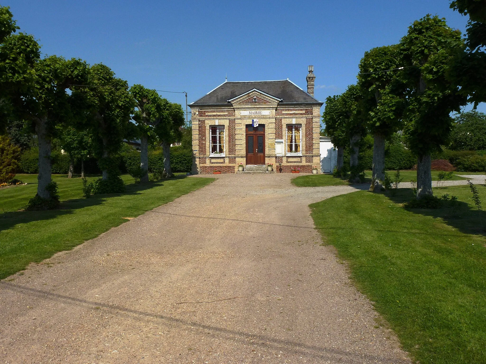 Photo showing: Berville-la-Campagne (Eure, Fr) mairie