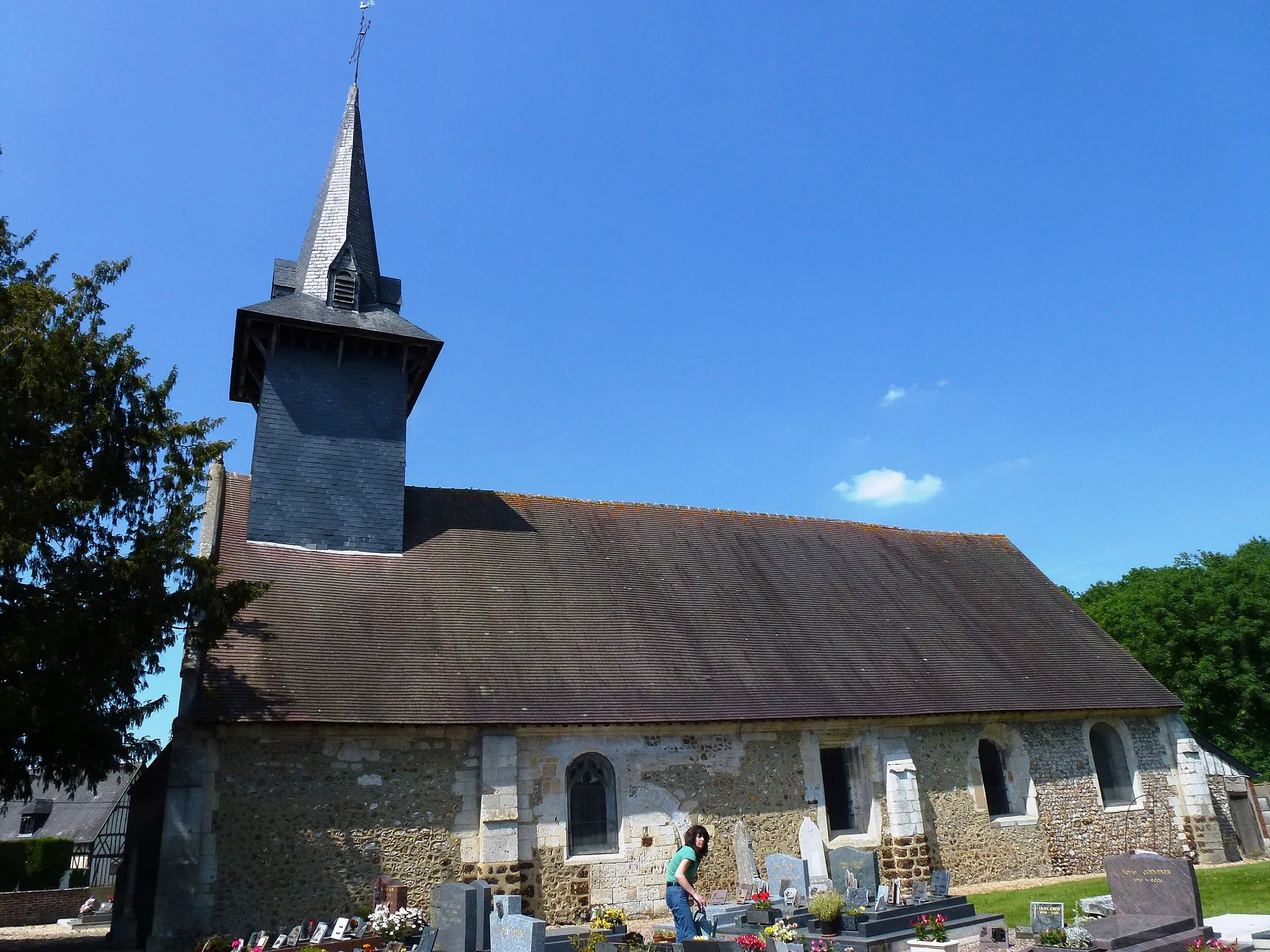 Photo showing: Collandres-Quincarnon (Eure, Fr) église Saint-Jacques de Quincarnon