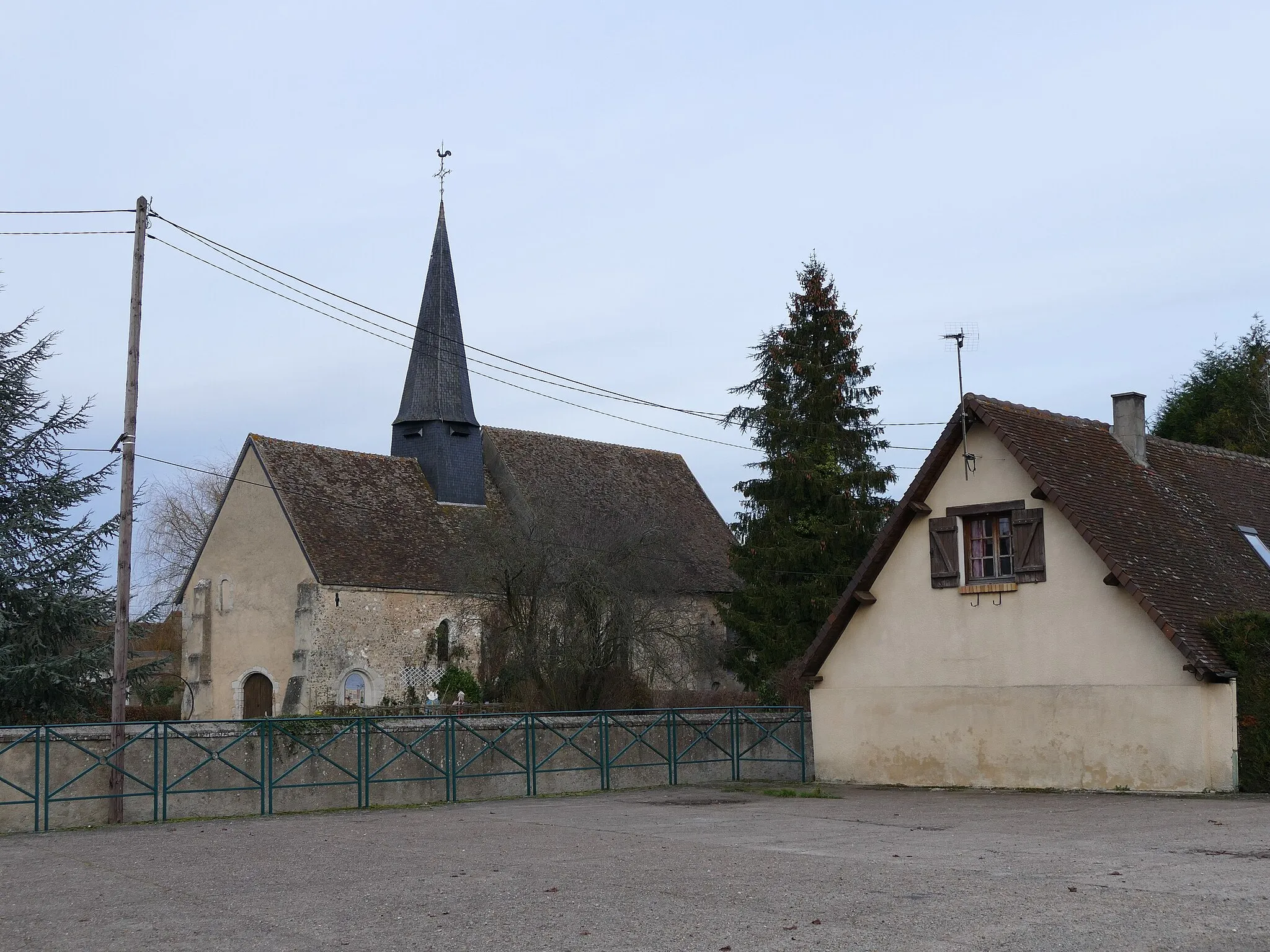 Photo showing: Our Lady's church in Croth (Eure, Normandie, France).
