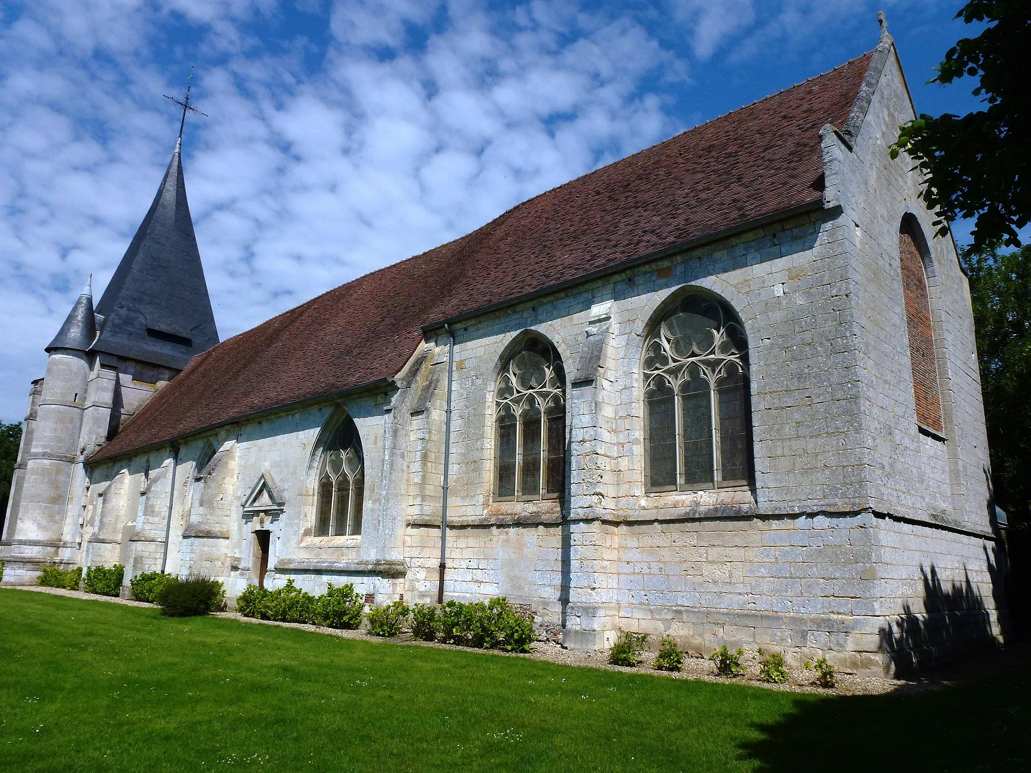 Photo showing: Goupillières (Eure, Fr) église Notre-Dame