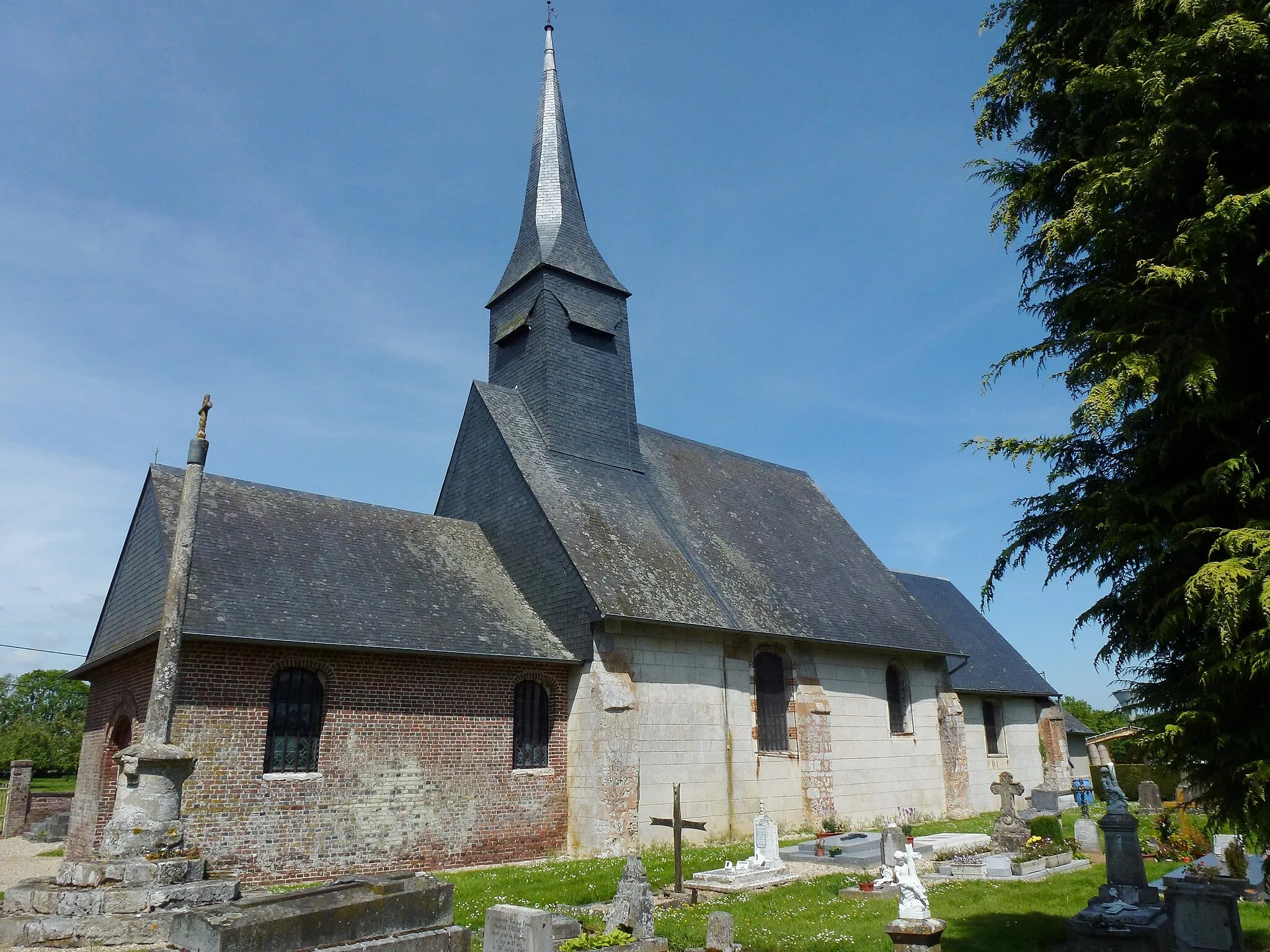 Photo showing: Heudreville-en-Lieuvin (Eure, Fr) église