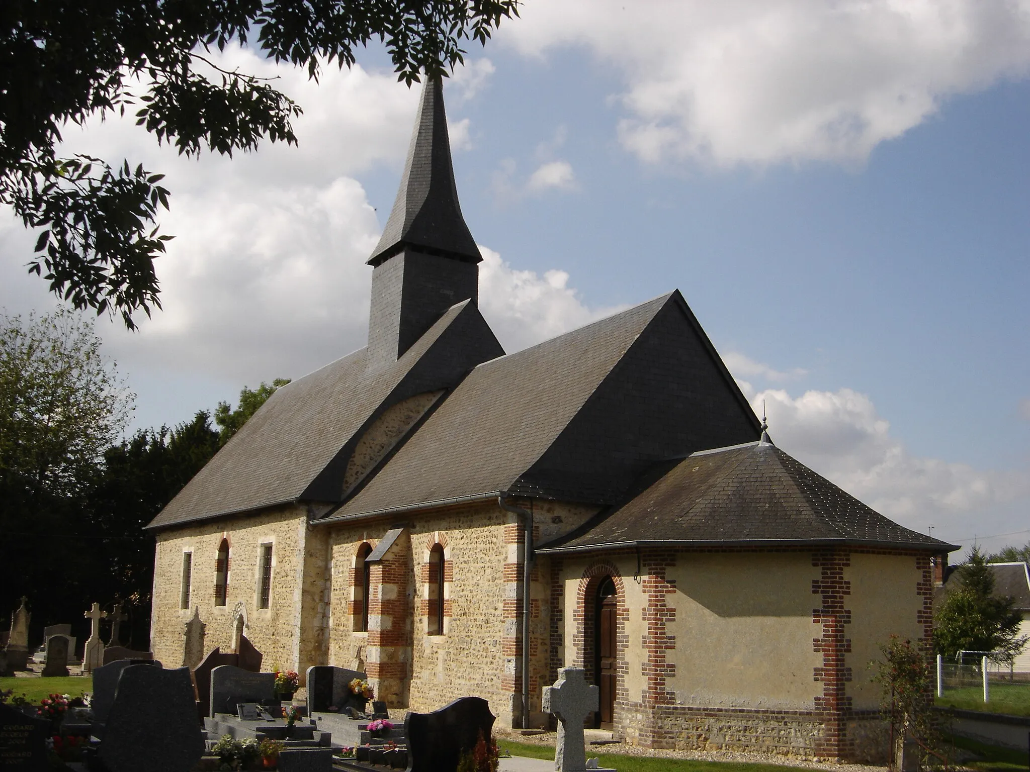 Photo showing: Eglise de La Noë-Poulain (Eure, Normandie, France)