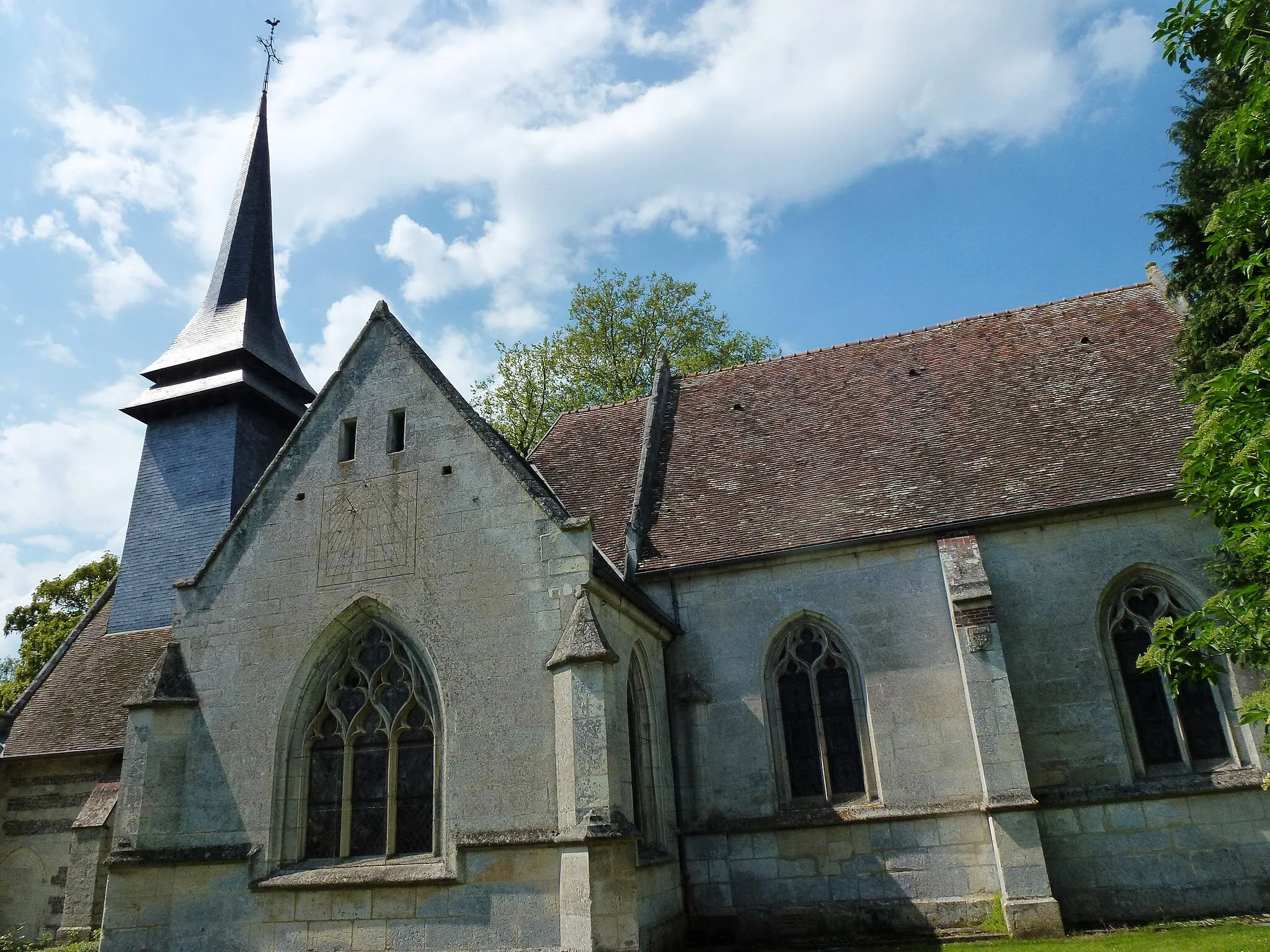 Photo showing: Le Tilleul-Othon (Eure, Fr) église Saint-Germain