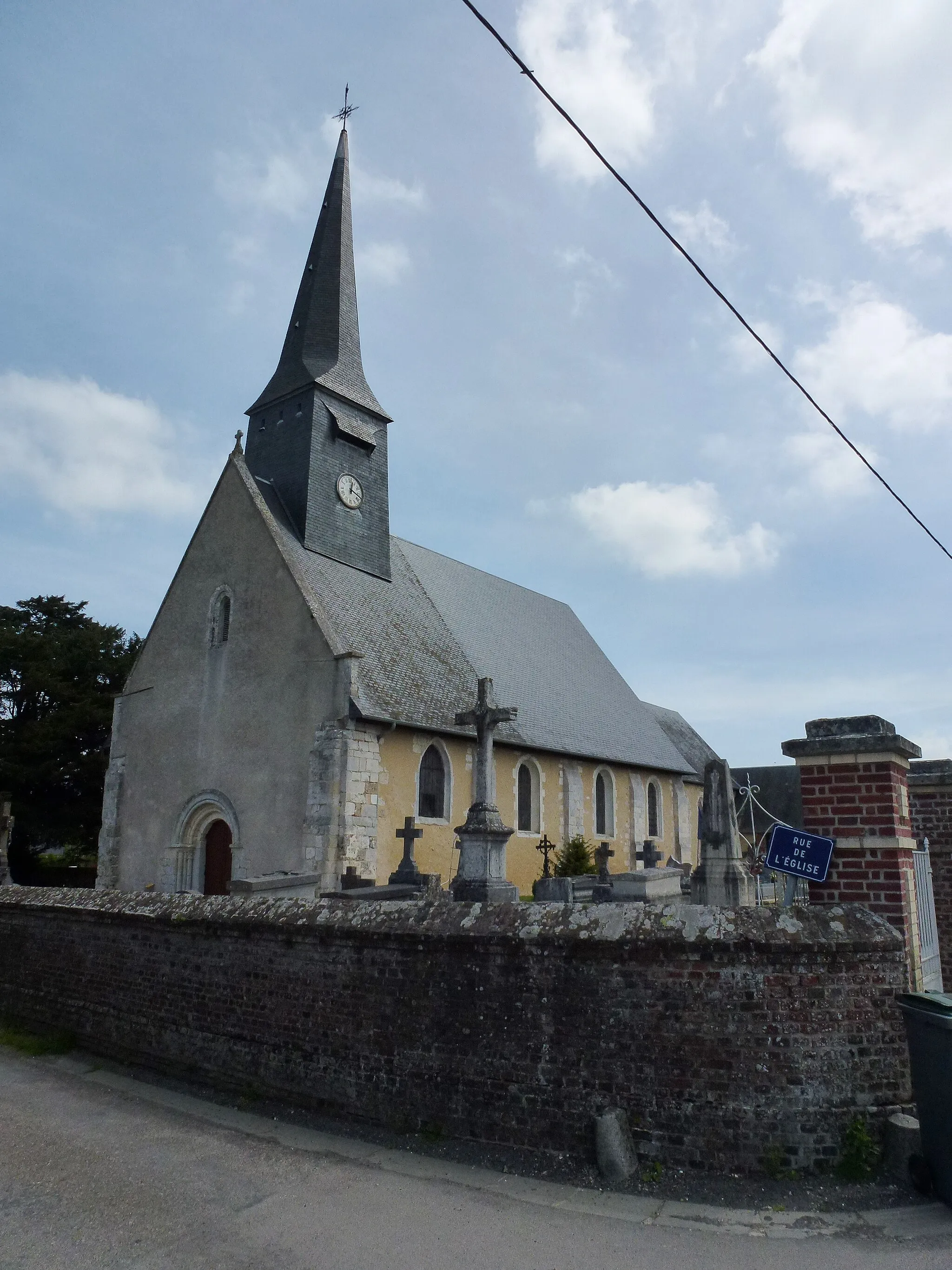 Photo showing: Neuville-sur-Authou (Eure, Fr) église Notre-Dame