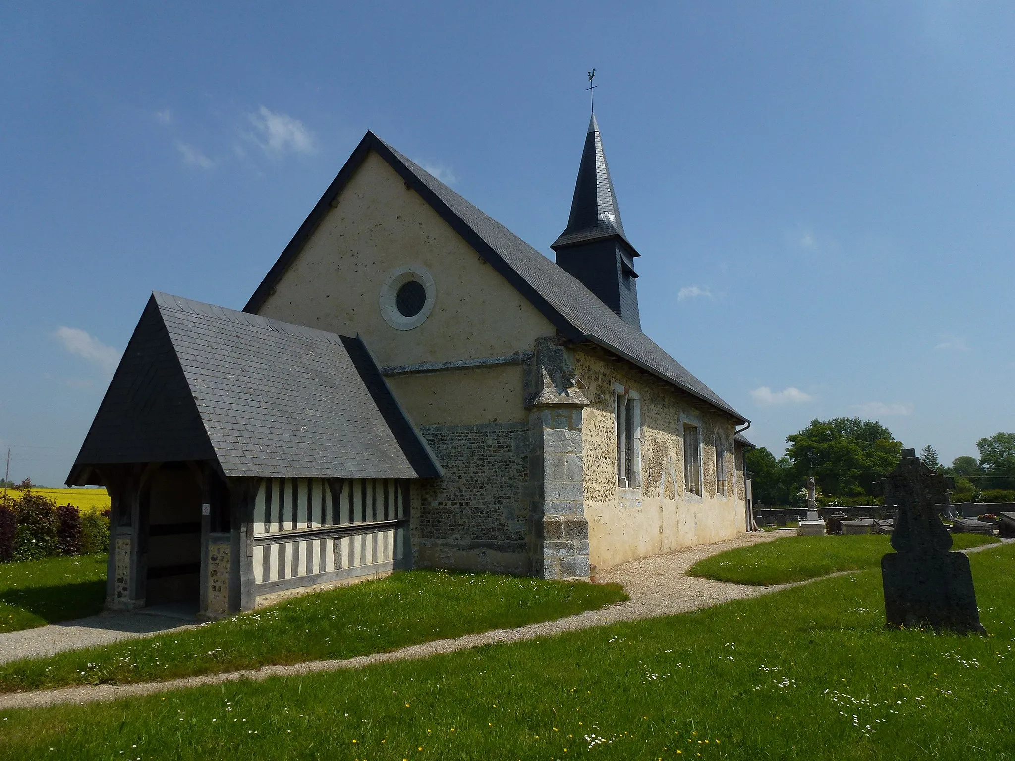 Photo showing: Noards (Eure, Fr) Église Saint-Germain-l'Auxerrois