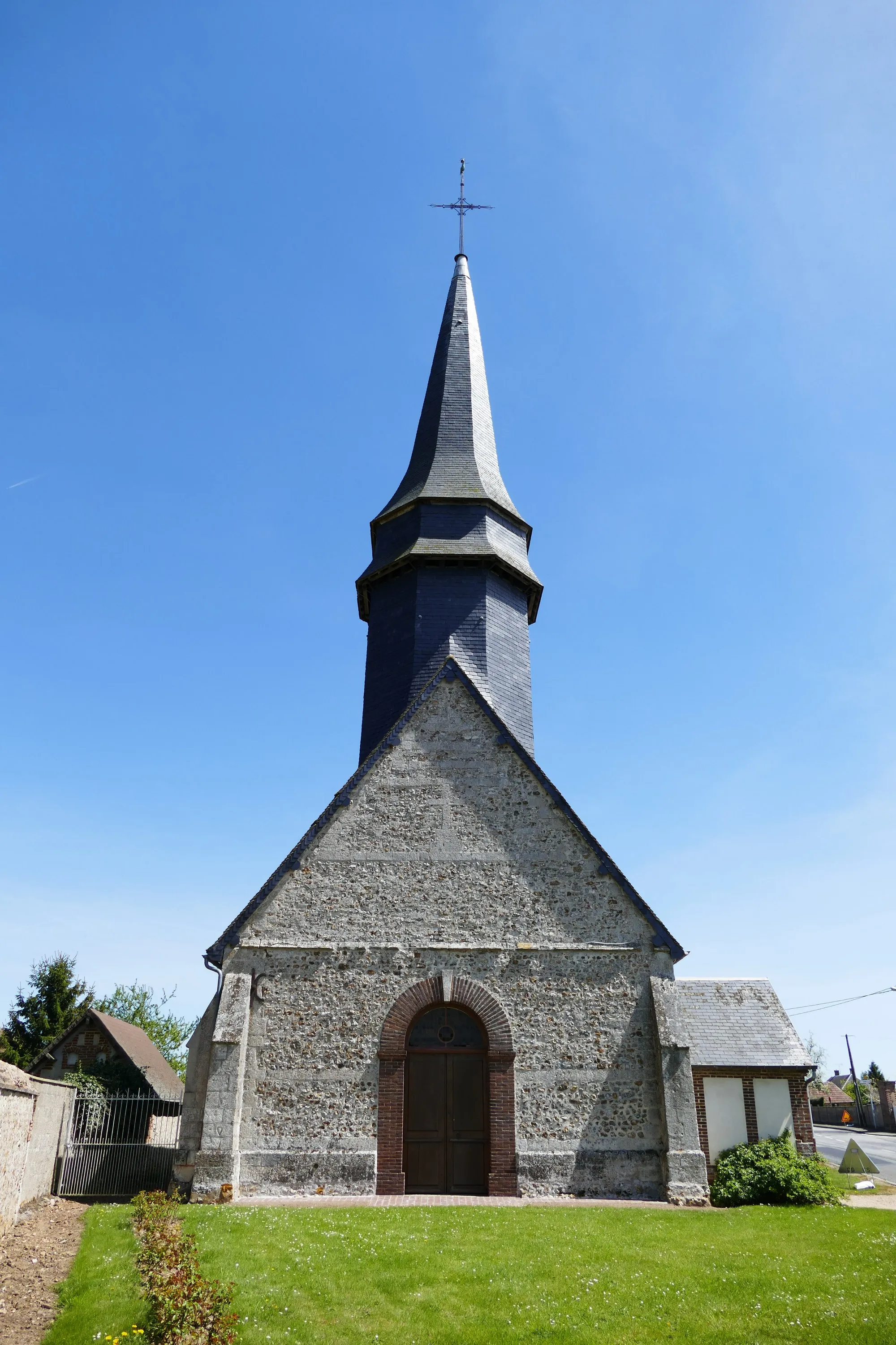 Photo showing: Saint-Hilaire's church in Nogent-le-Sec (Eure, Normandie, France).