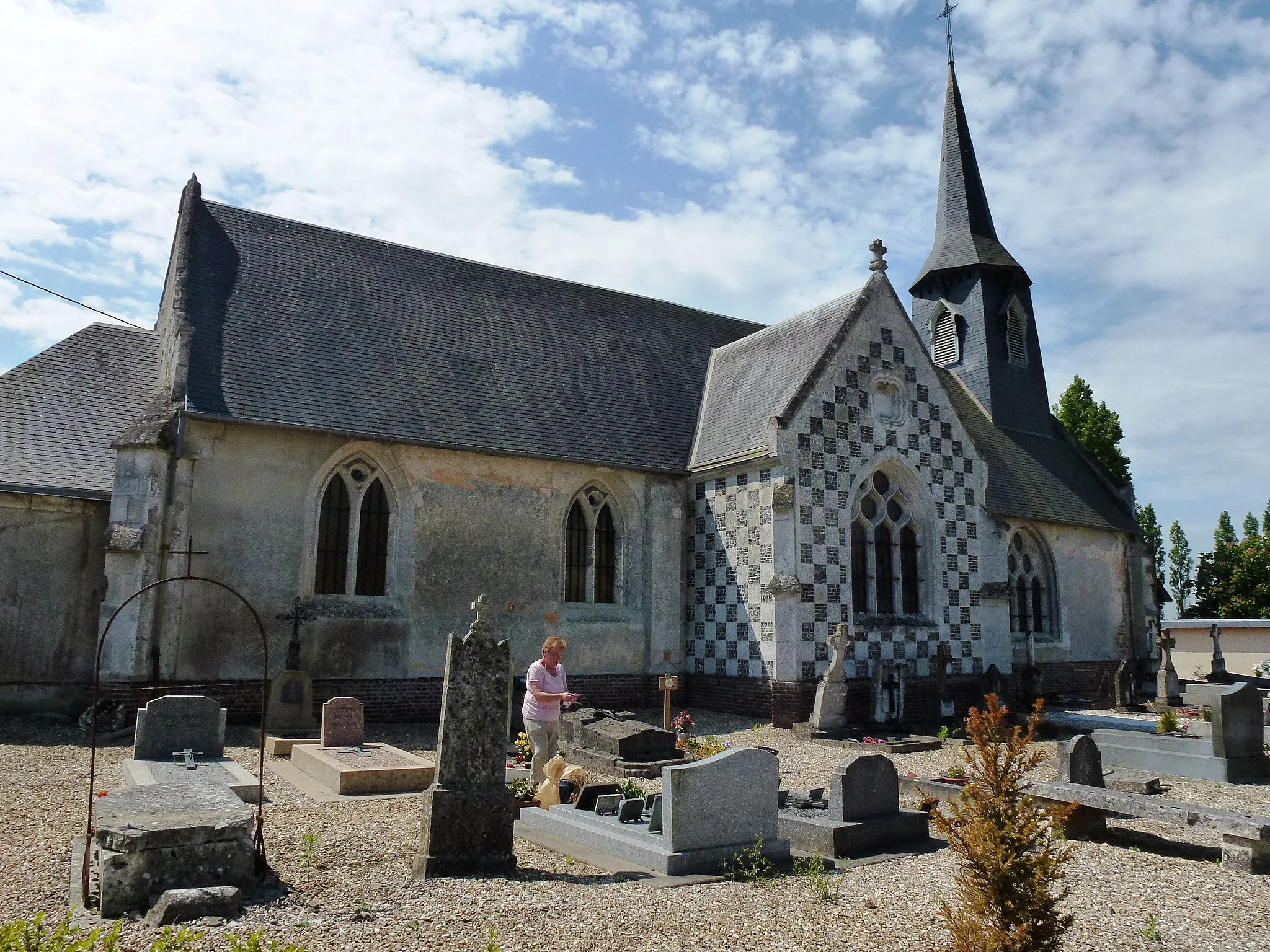 Photo showing: Perriers-la-Campagne (Eure, Fr) église Saint-Maclou