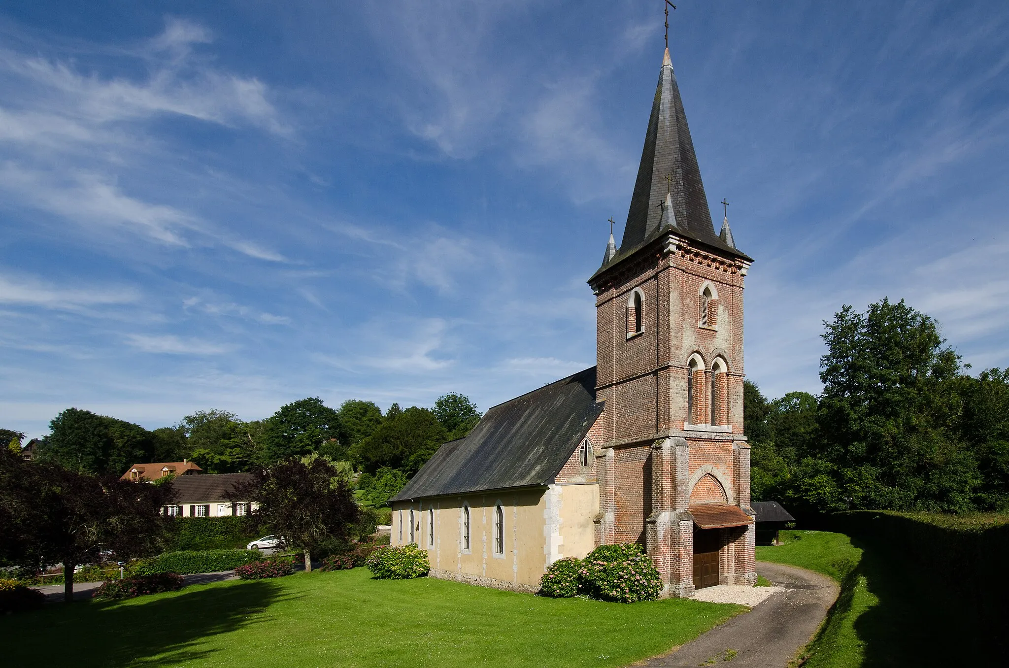 Photo showing: Vue de l'église