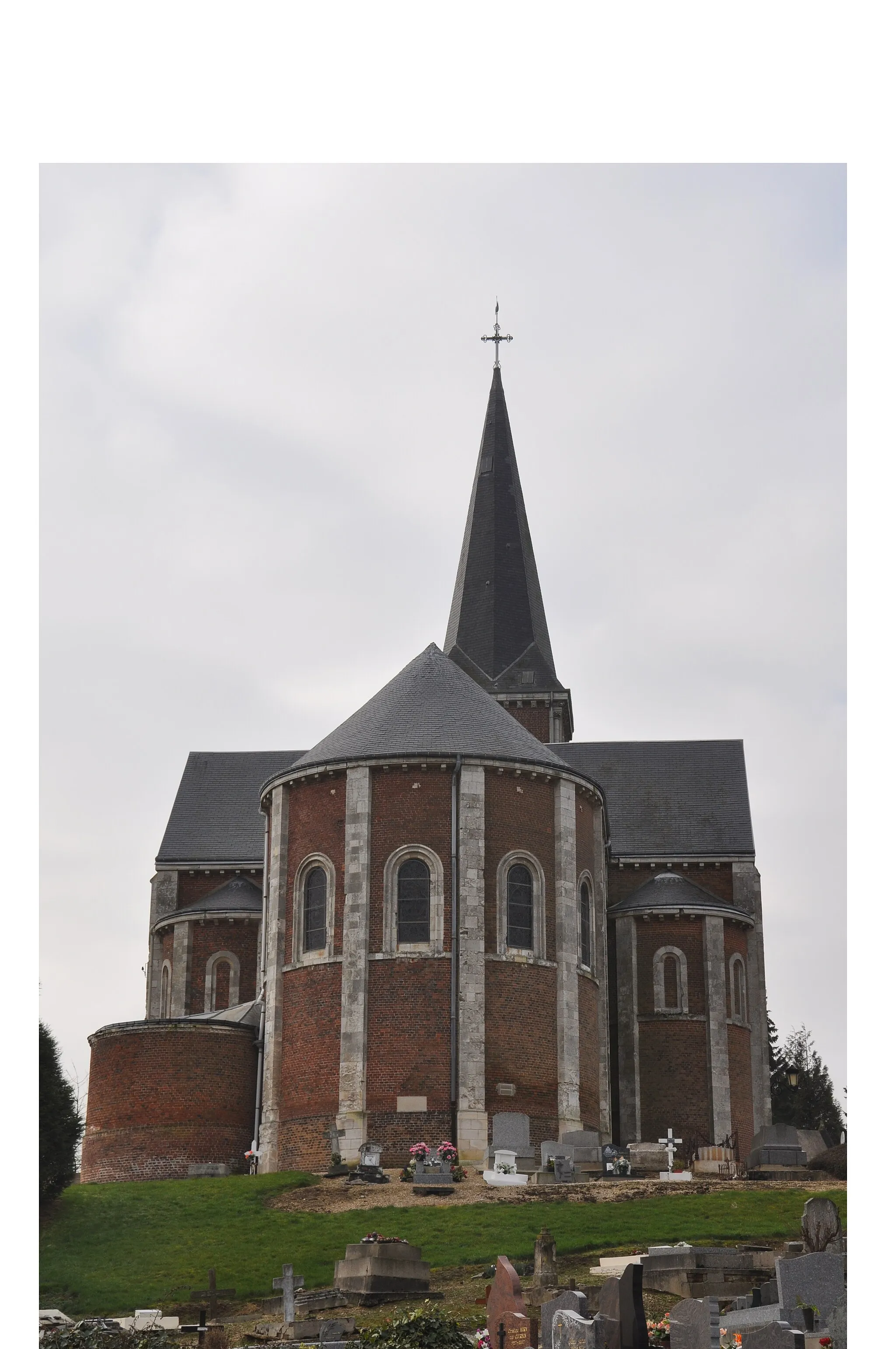 Photo showing: Church of Saint-Aubin-Routot (France,Normandy)