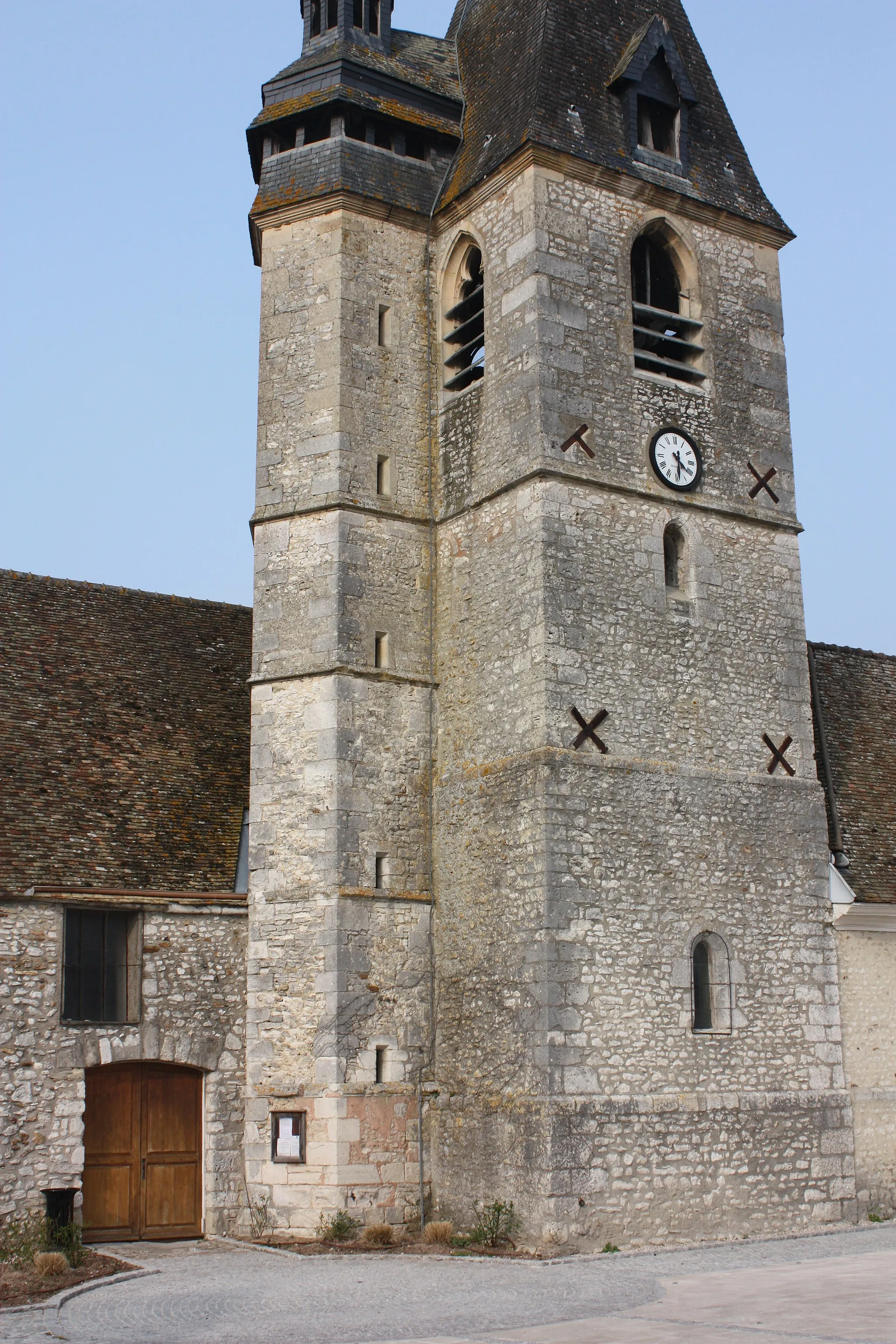 Photo showing: La Chaussée-d'Ivry - Eglise Saint-Blaise