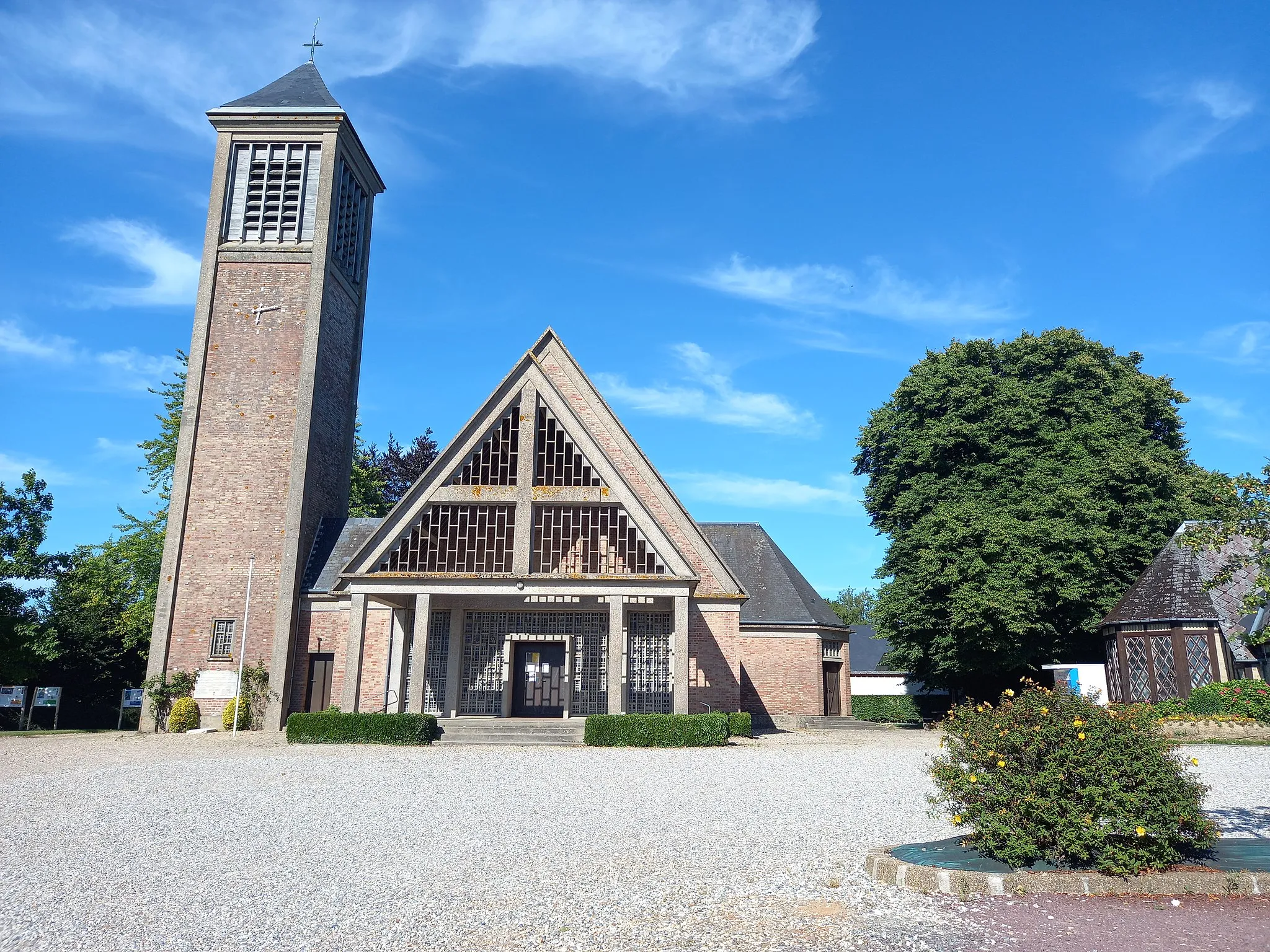 Photo showing: église Saint-Wandrille de Belleville-en-Caux (église située en Seine-Maritime, en France)