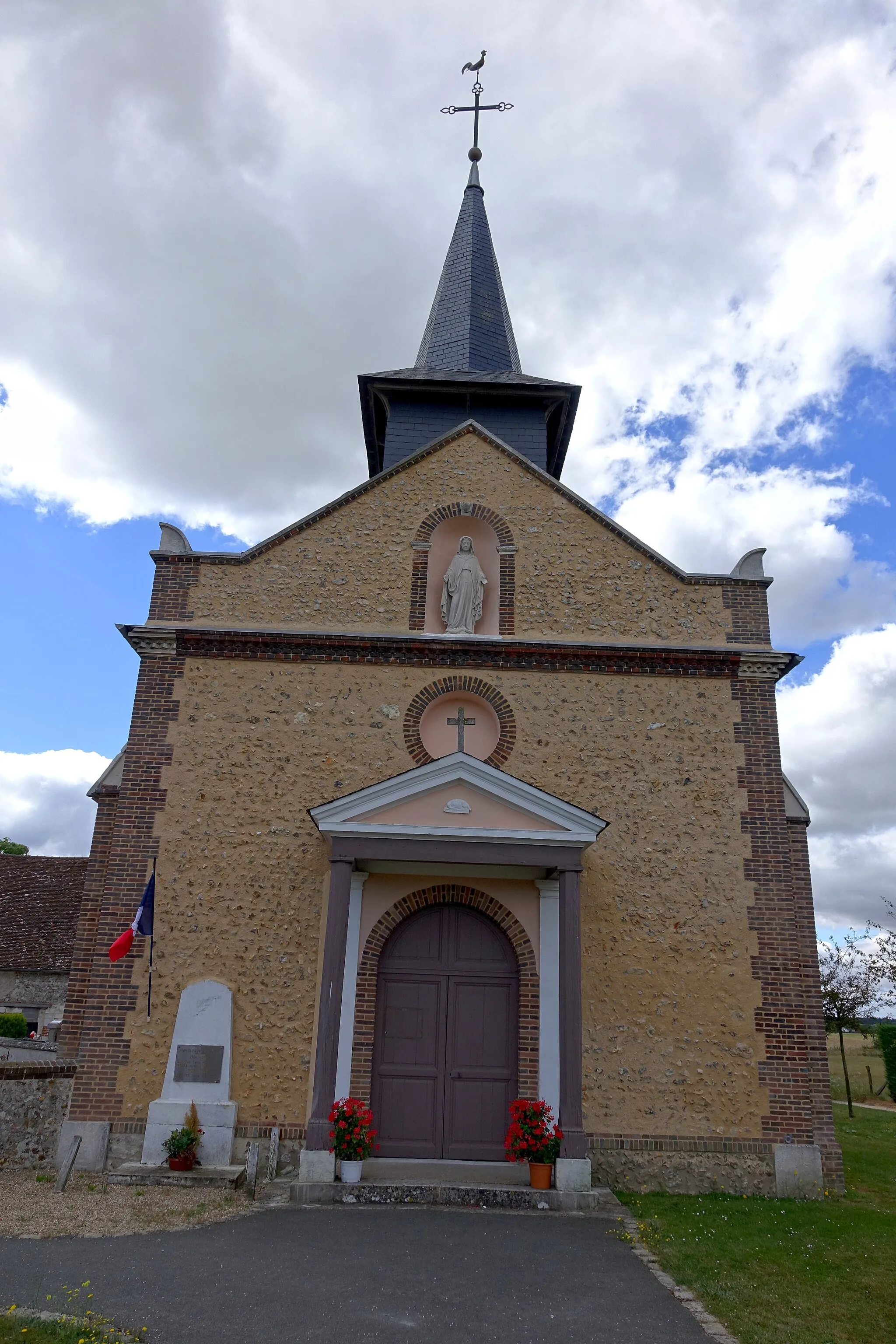 Photo showing: Église Saint-André à Parville, Eure, France