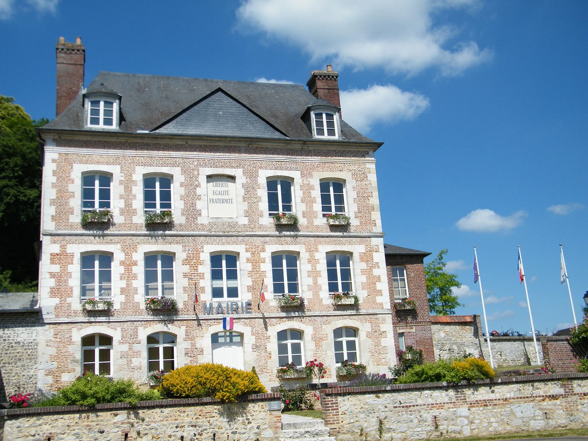 Photo showing: Villequier, Seine-Maritime, mairie.