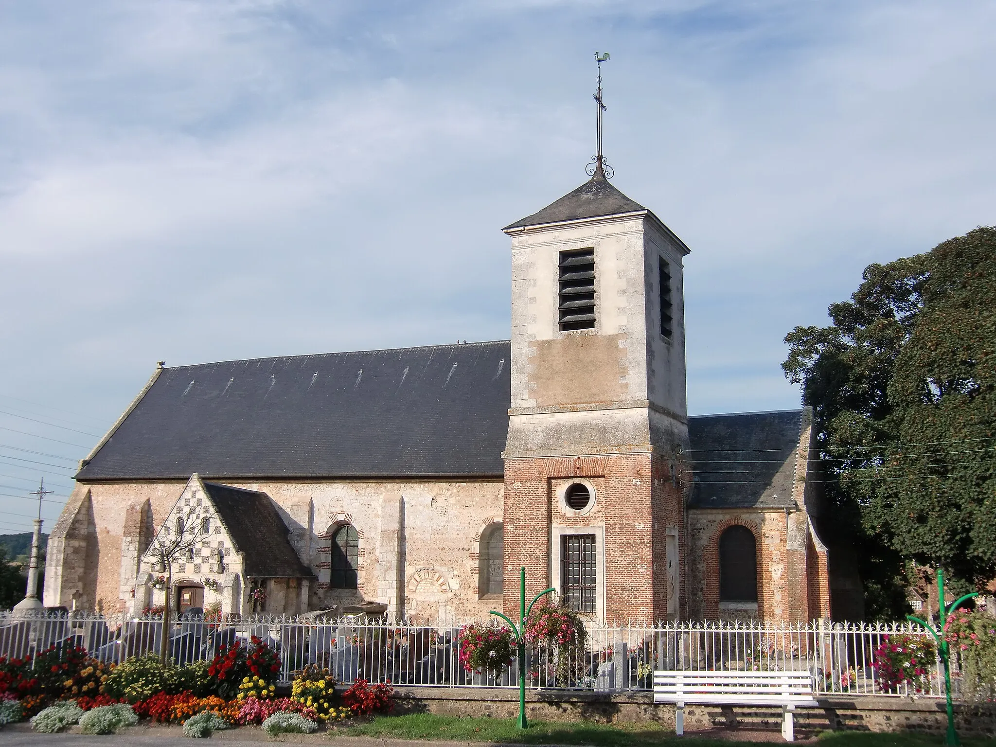 Photo showing: église de Condé-sur-Risle (Eure, Normandie, France)