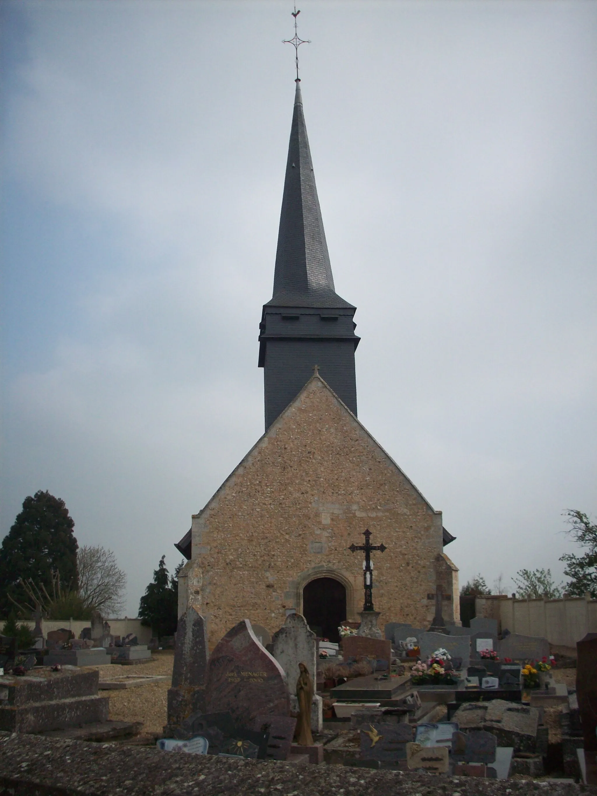 Photo showing: Église Saint-Martin de Moisville.