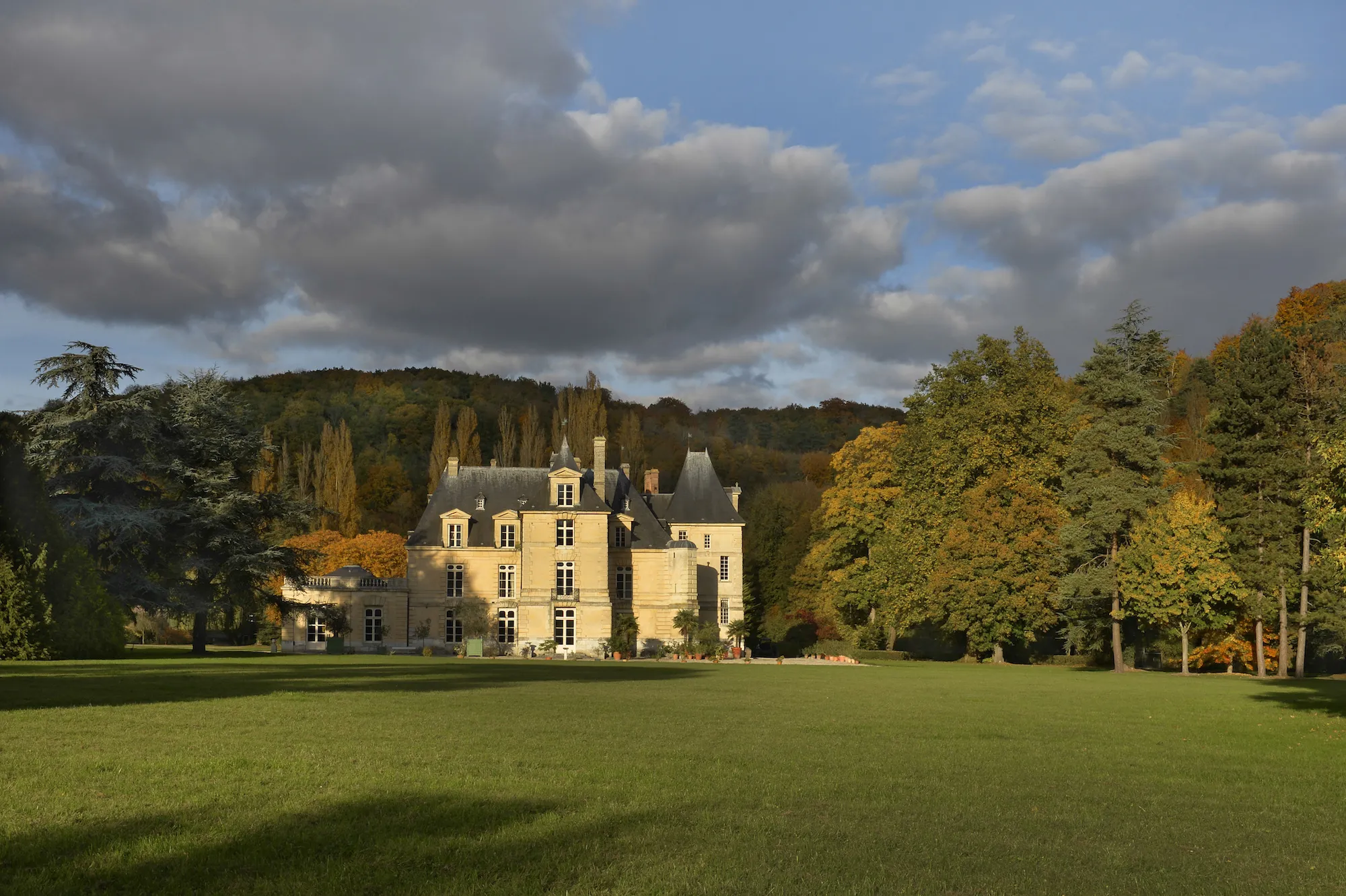 Photo showing: Château d'Acquigny - le parc.
