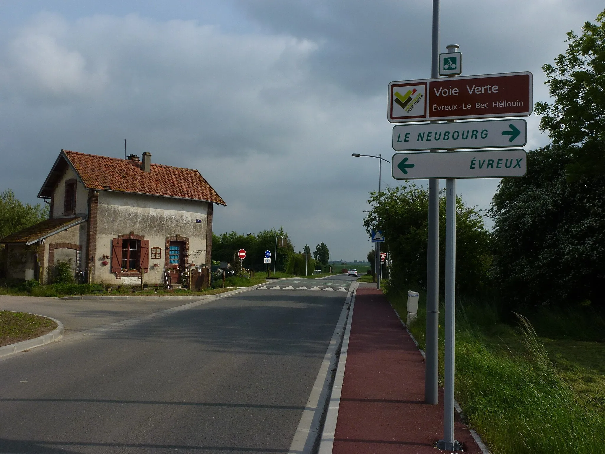 Photo showing: Voie verte Évreux-Vallée du Bec 06, Baquepuis