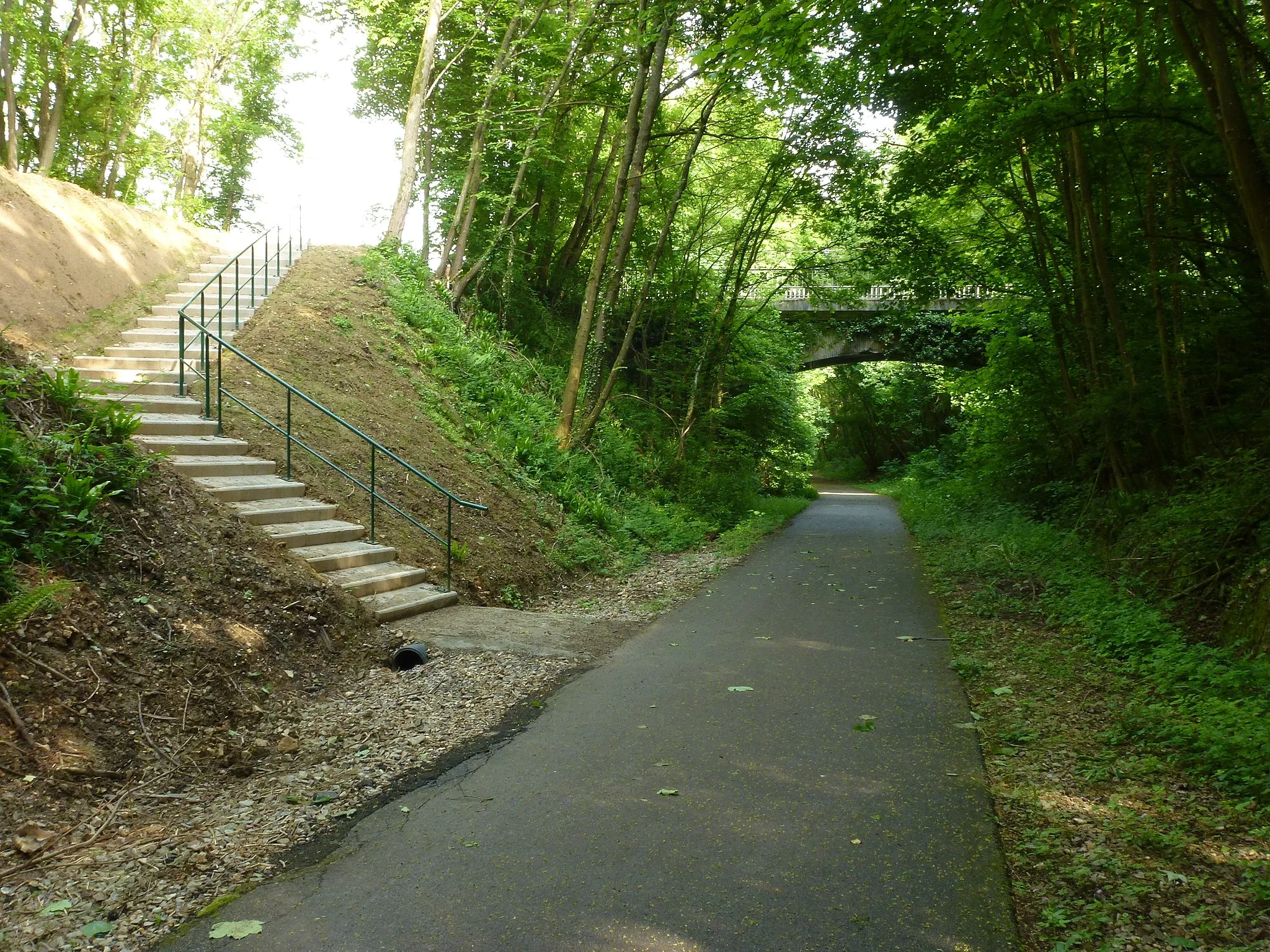 Photo showing: Voie verte Évreux-Vallée du Bec 03, Gauville-la-Campagne