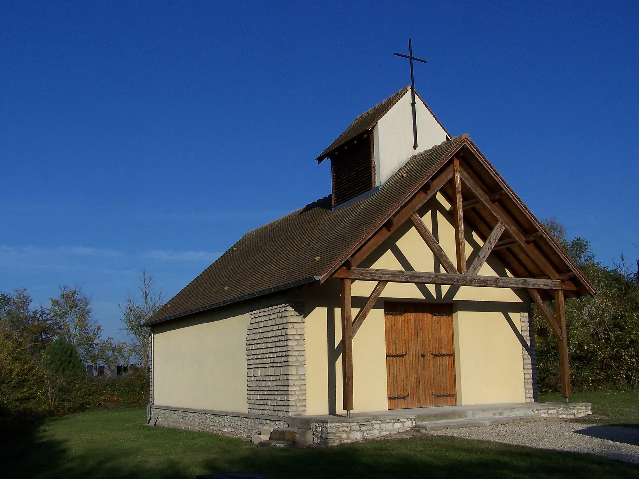 Photo showing: Church of Mulcent (Yvelines, France)