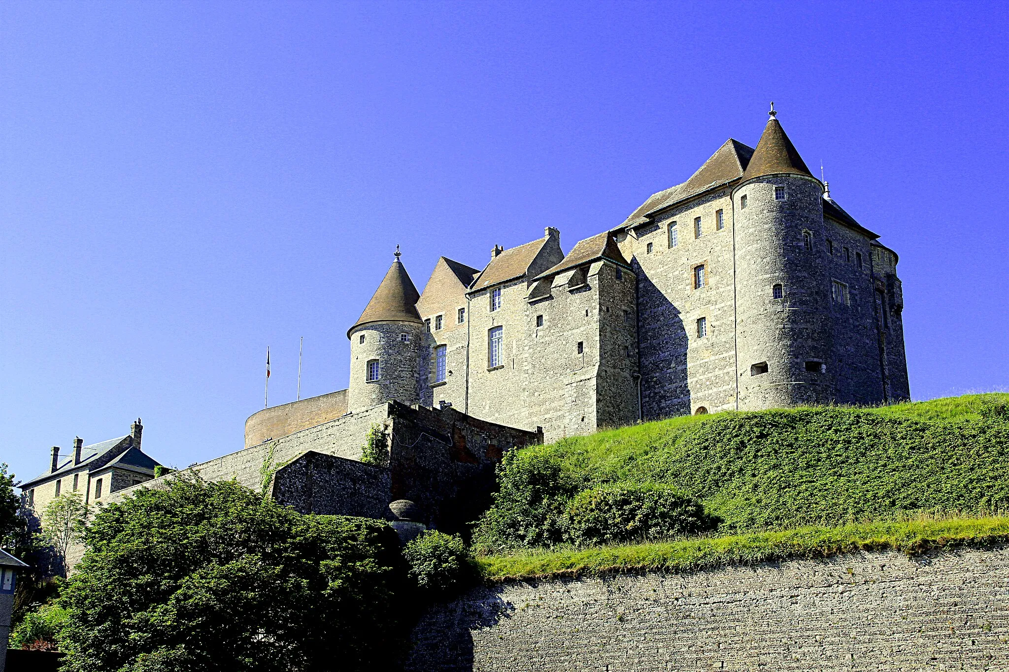 Photo showing: Castle (XIV-XVI centuries) of Dieppe (Seine-Maritime).